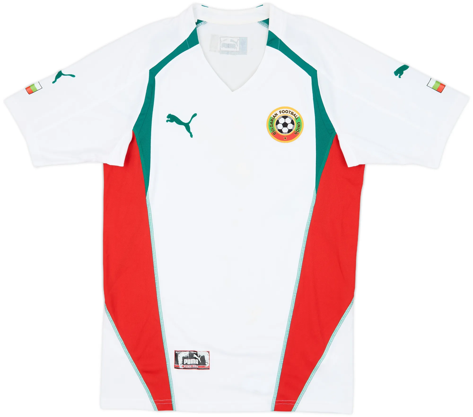 Puma Bulgaria Mens SS Home Shirt 2004