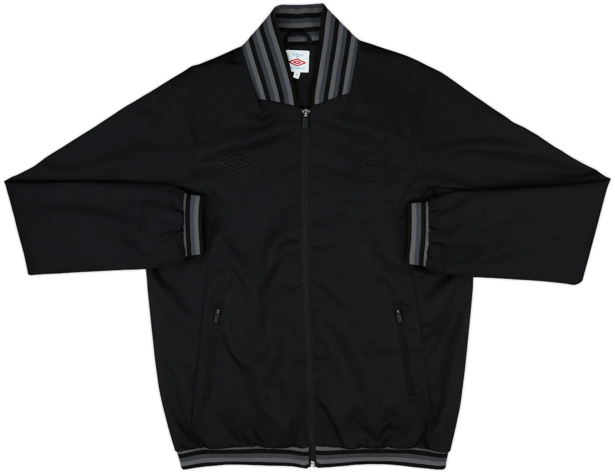 2012-13 Manchester City Umbro Tonal Track Jacket - 9/10 - (M)