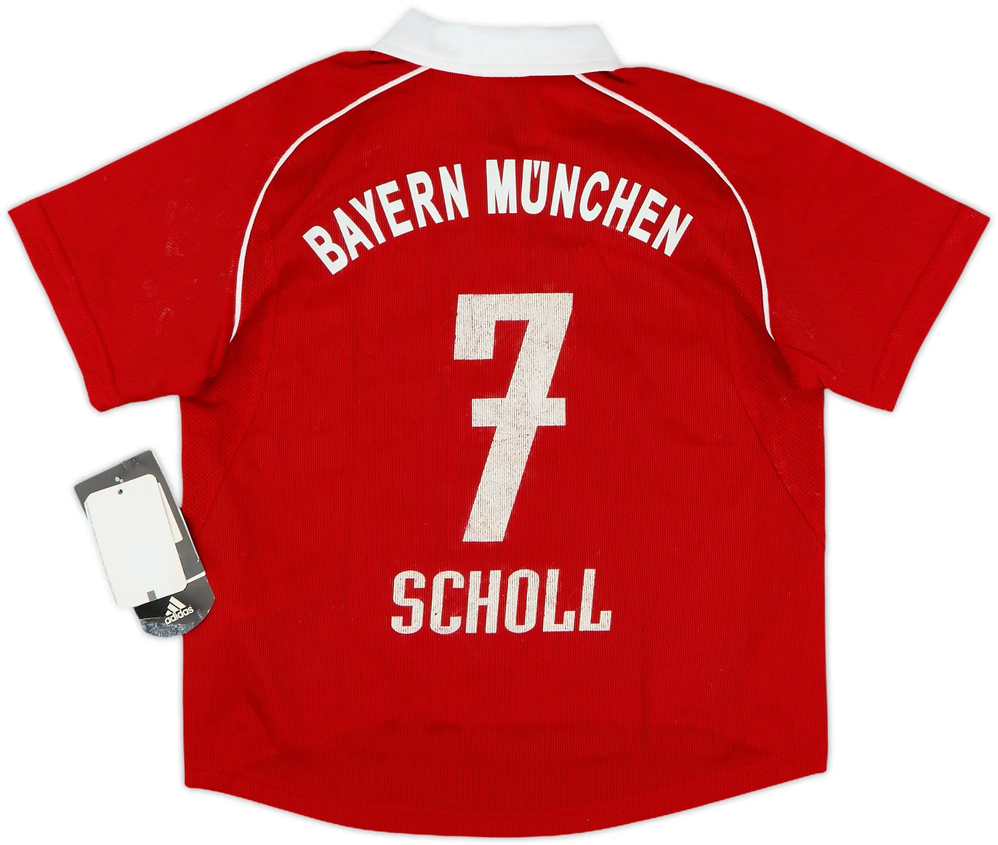 adidas Bayern Munich Boys SS Home Shirt 2005/06