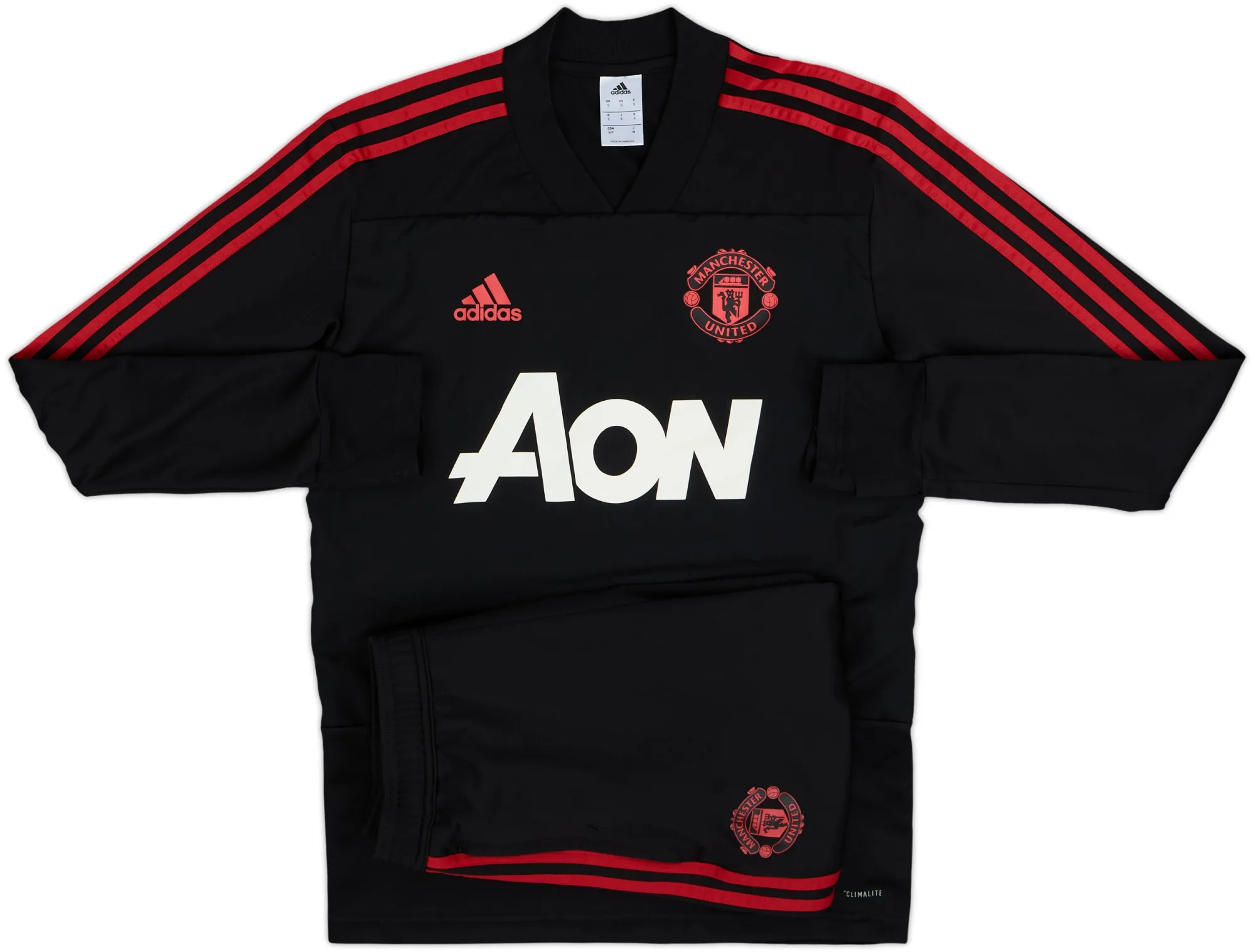 adidas Manchester United Mens SS Home Shirt 2018/19