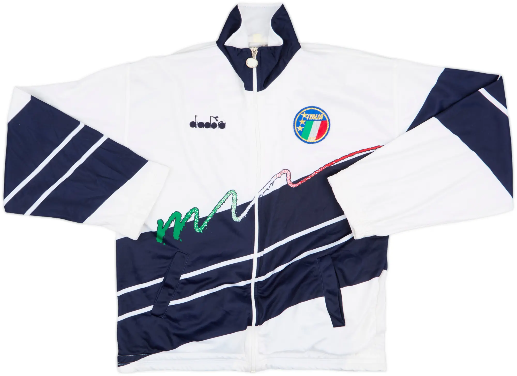 1990 Italy Diadora Track Jacket - 8/10 - (S)