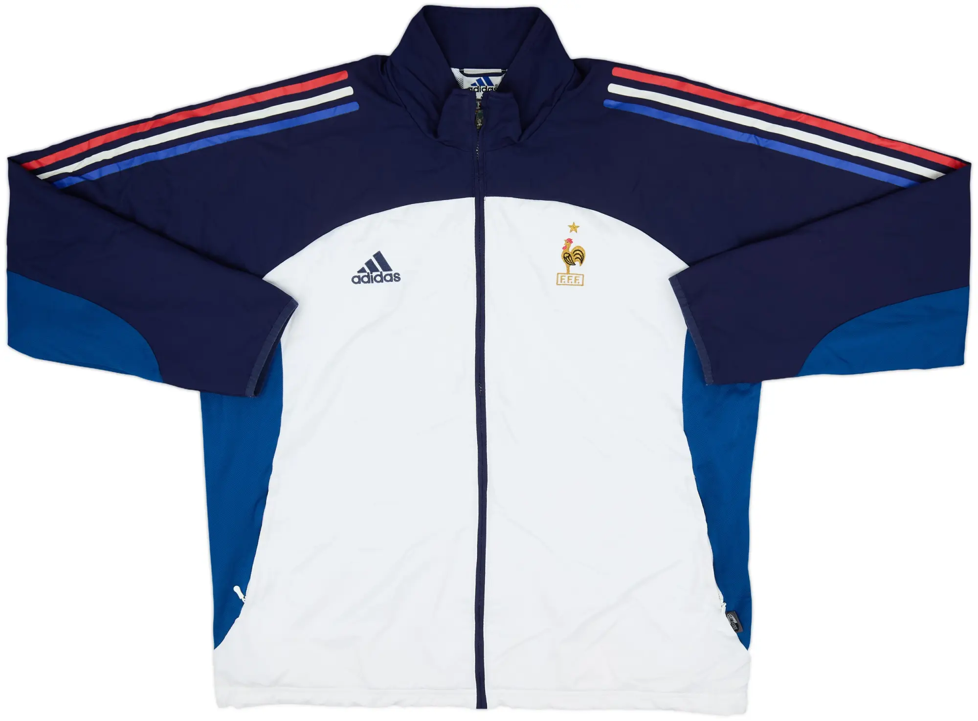 2002-03 France adidas Track Jacket - 7/10 - (XL)