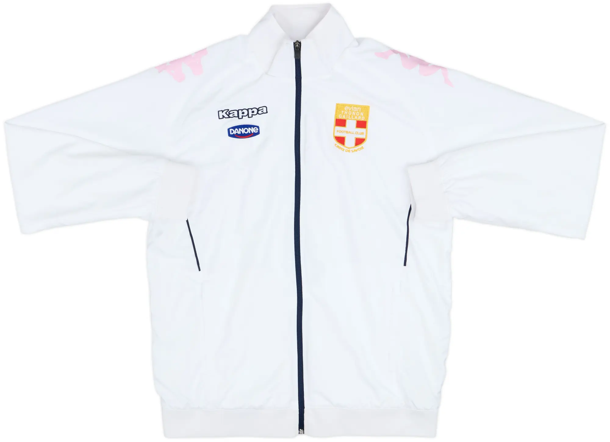 2010-11 Evian Thonon Gaillard Kappa Track Jacket - 8/10 - (M)