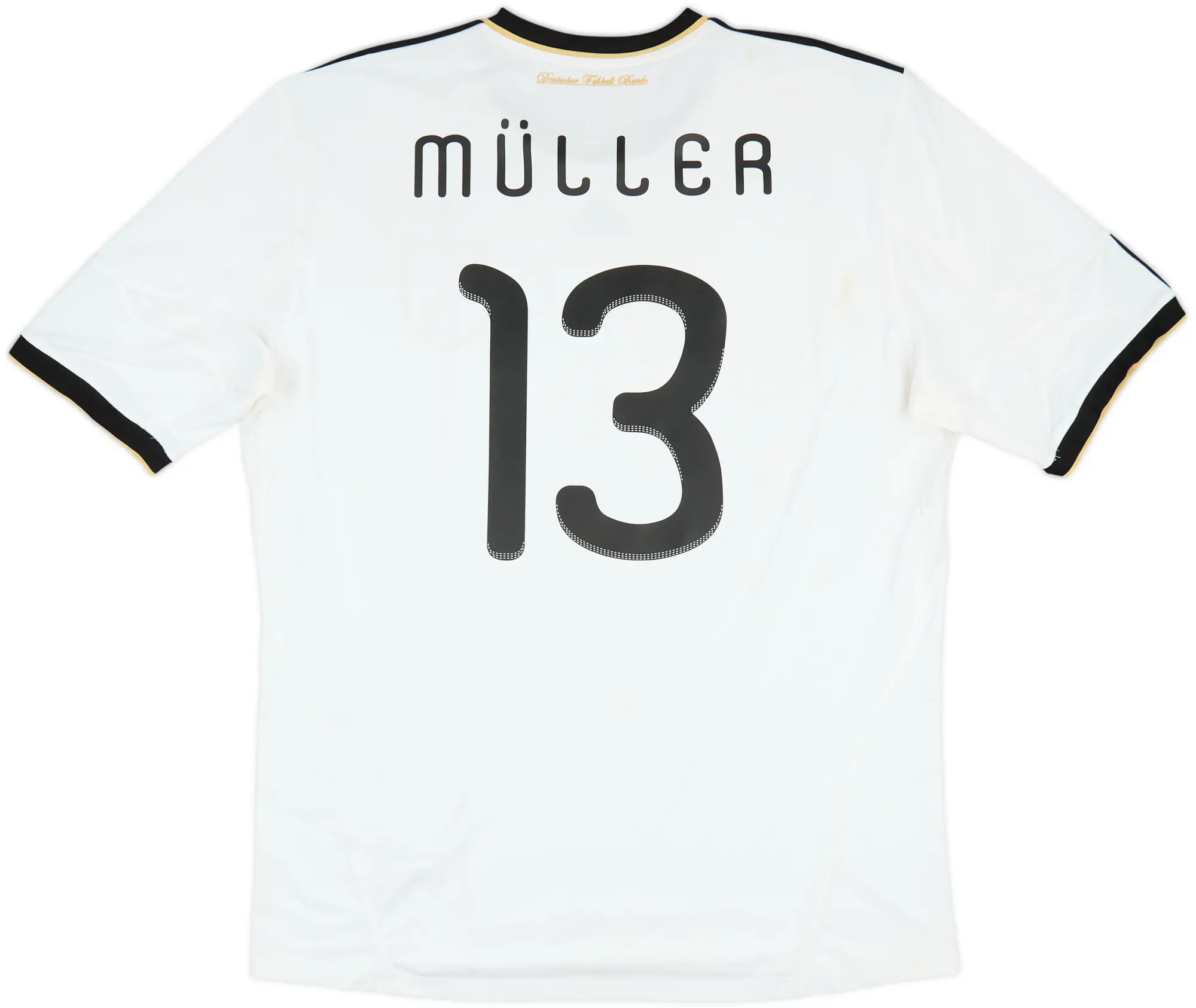 2010-11 Germany Home Shirt Muller #13 - 6/10 - (XXL)