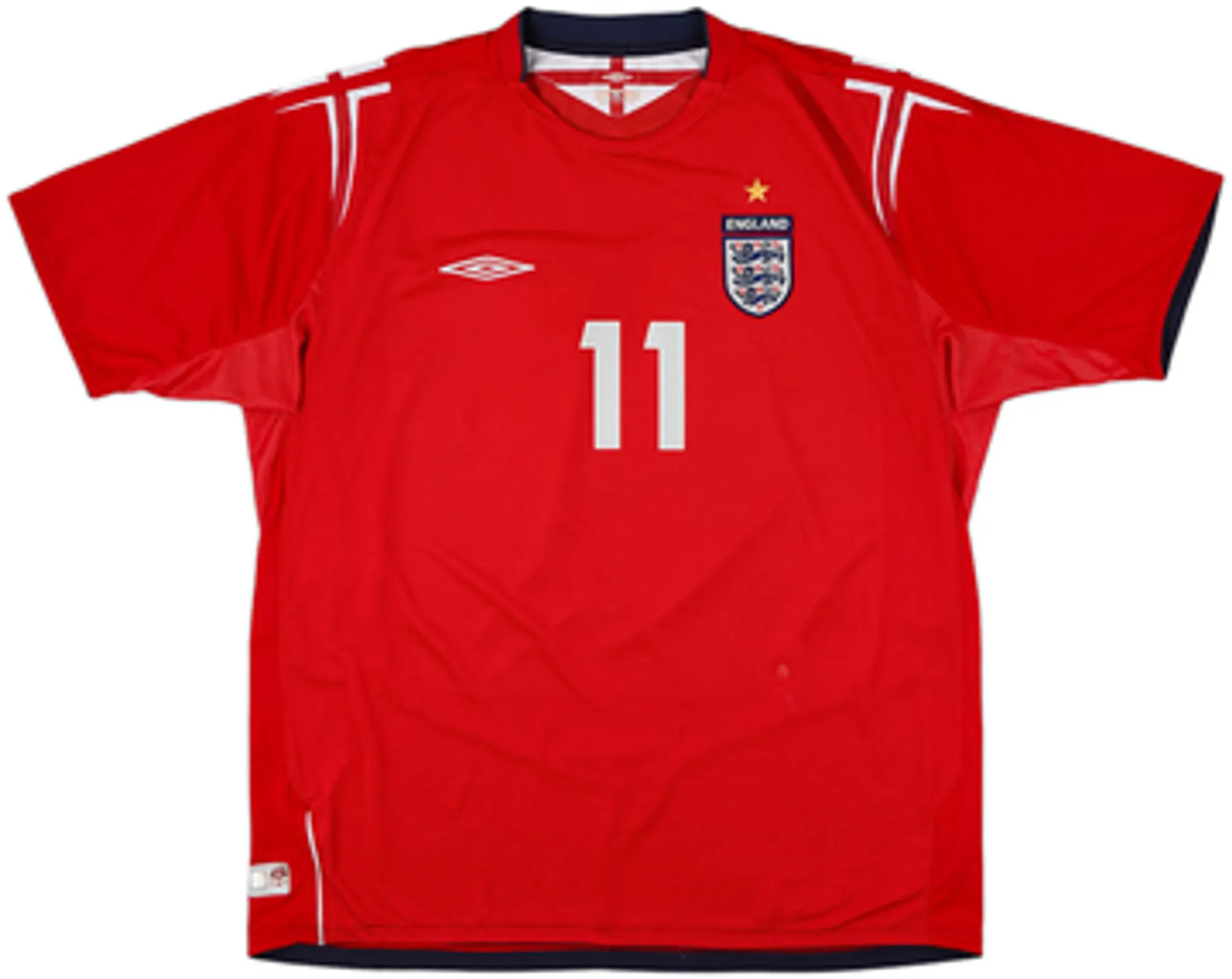 Umbro England Mens SS Away Shirt 2004