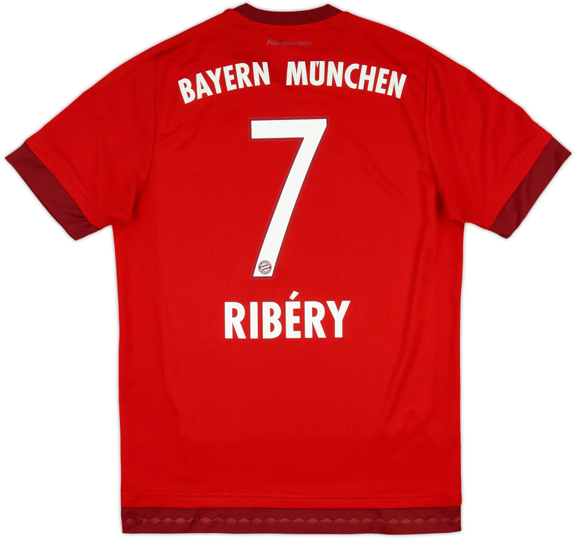 adidas Bayern Munich Mens SS Home Shirt 2015/16