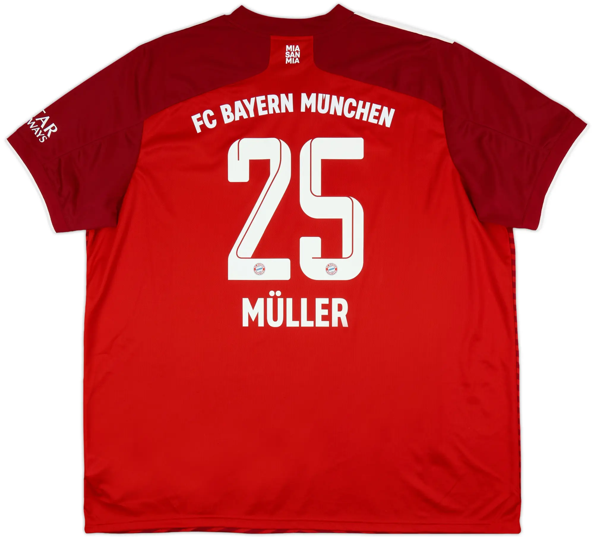 adidas Bayern Munich Mens SS Home Shirt 2021/22