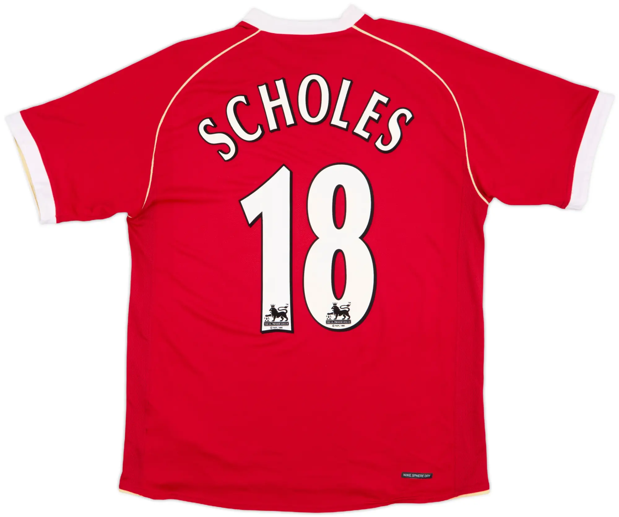 Nike Manchester United Mens SS Home Shirt 2006/07