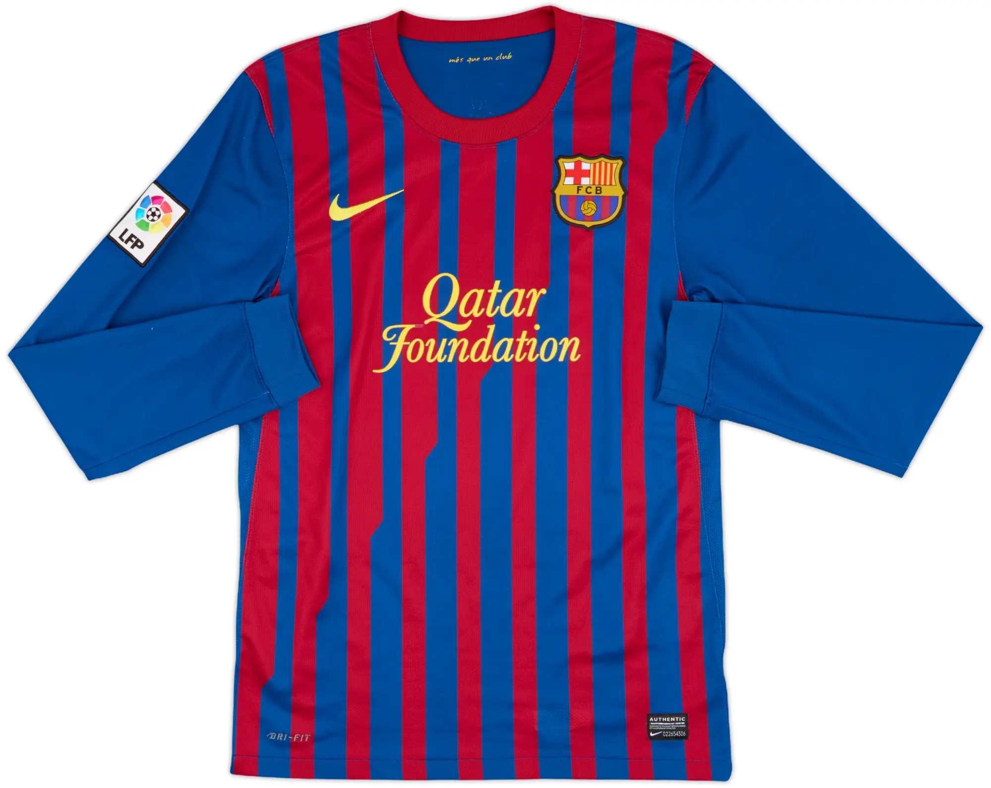 Nike Barcelona Mens LS Home Shirt 2011/12