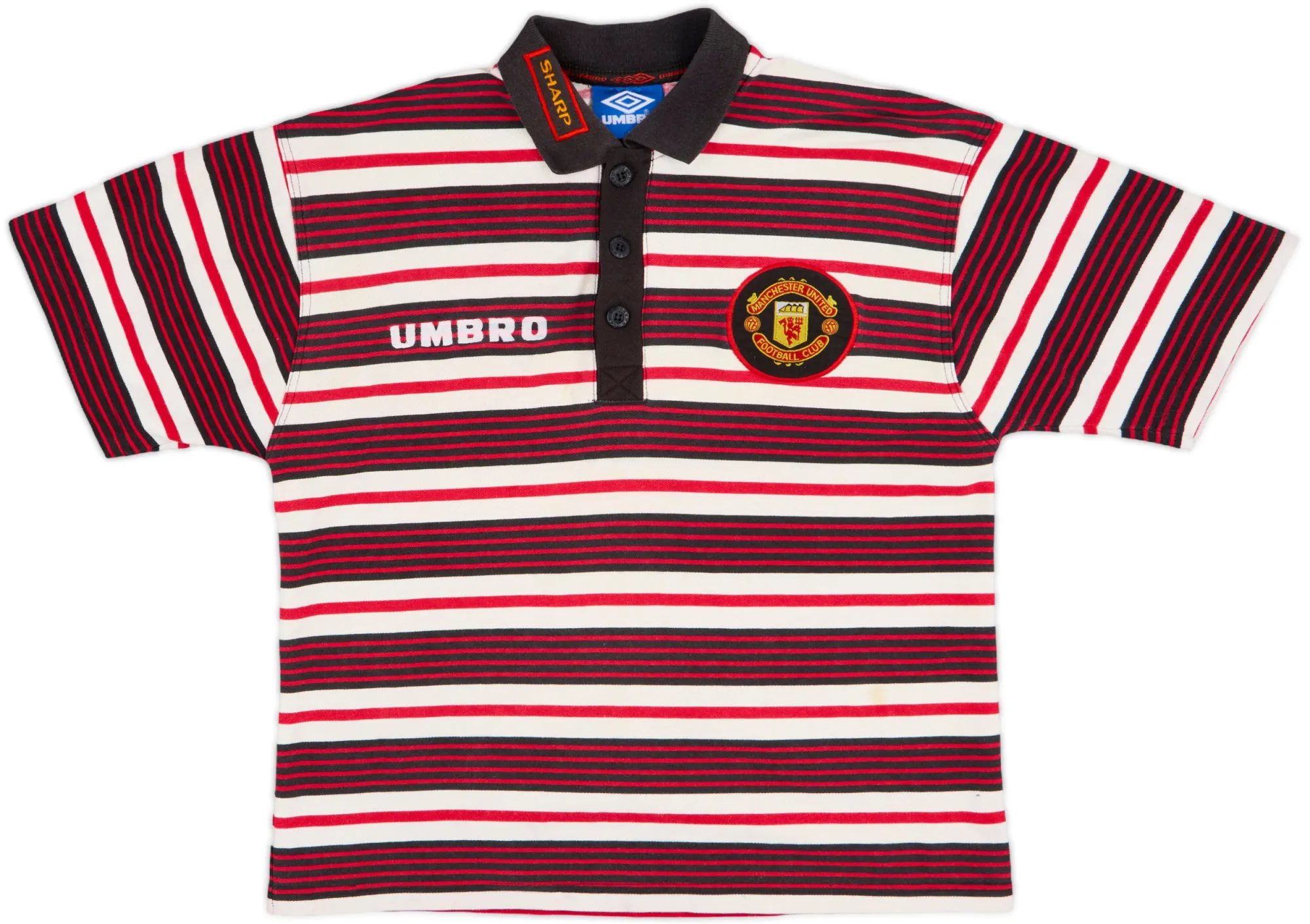 Umbro Manchester United Mens SS Home Shirt 1997/98