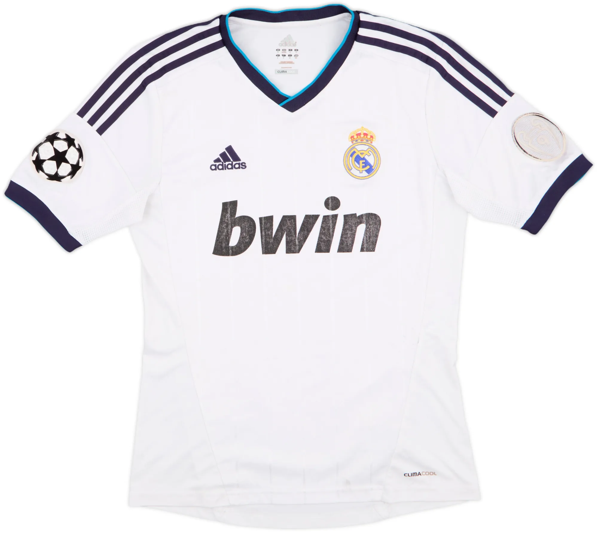 adidas Real Madrid Mens SS Home Shirt 2012/13