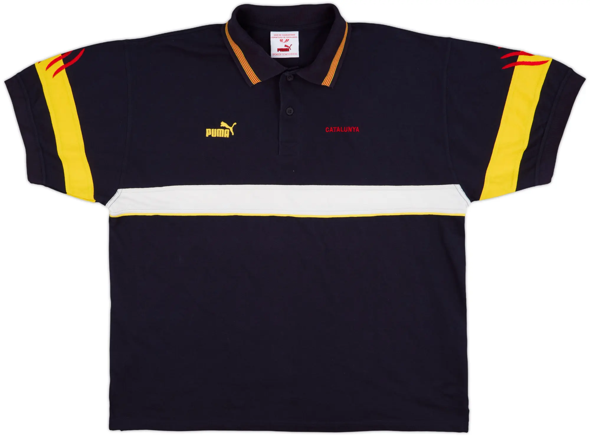 2004-07 Catalunya Puma Polo Shirt - 8/10 - (XL)
