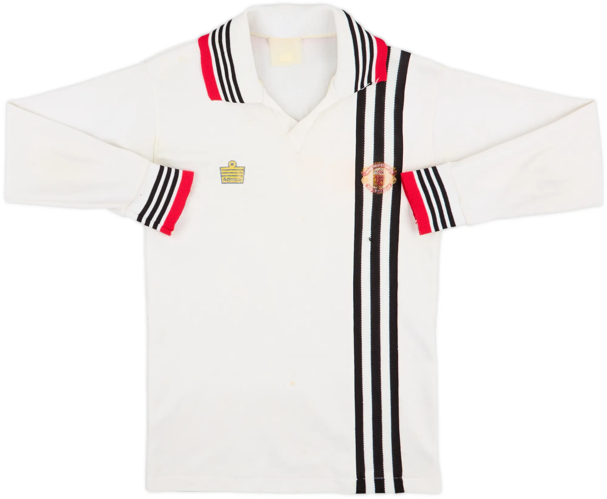 Admiral Manchester United Mens LS Away Shirt 1975/76