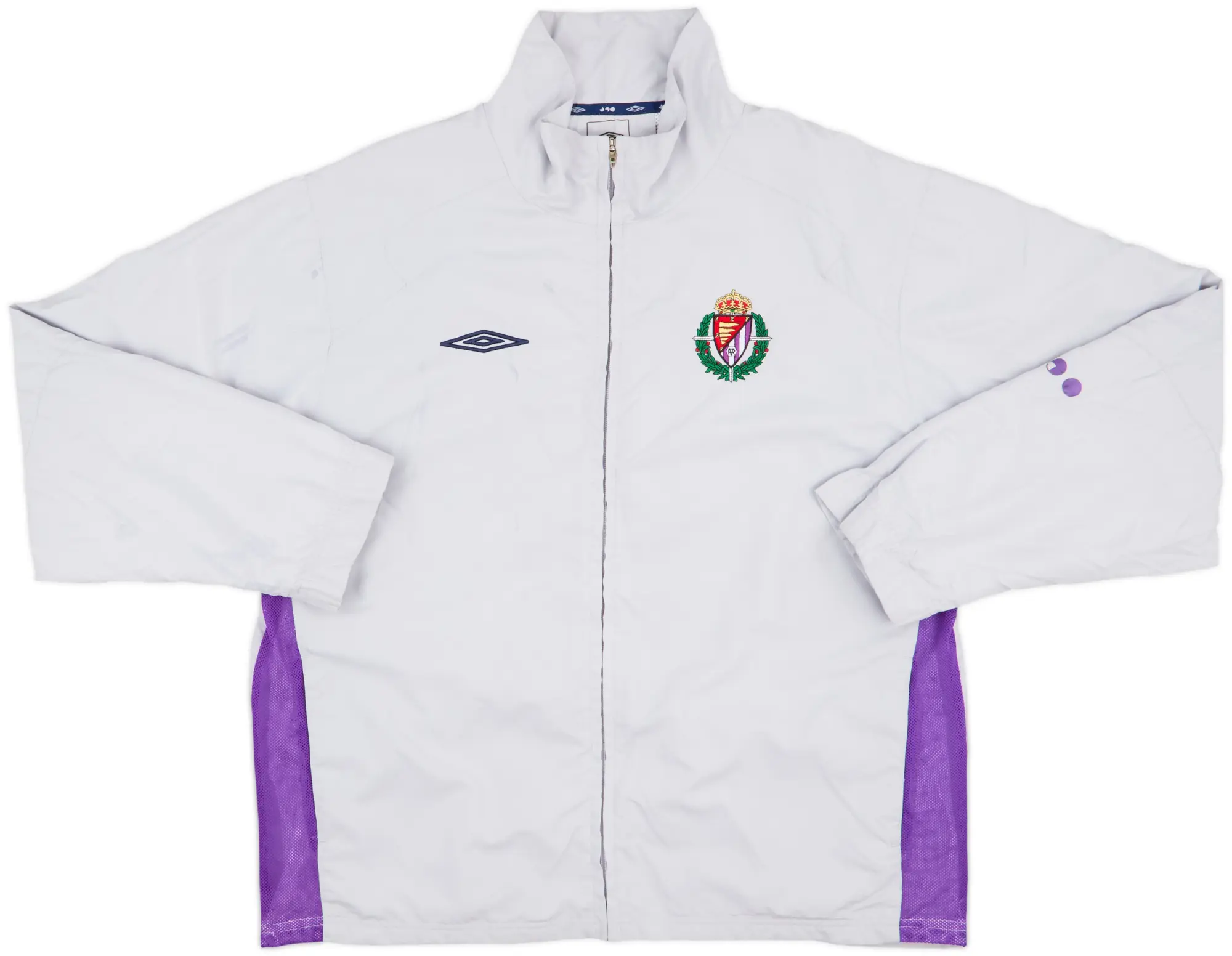2004-05 Real Valladolid Umbro Track Jacket - 9/10 - (L)