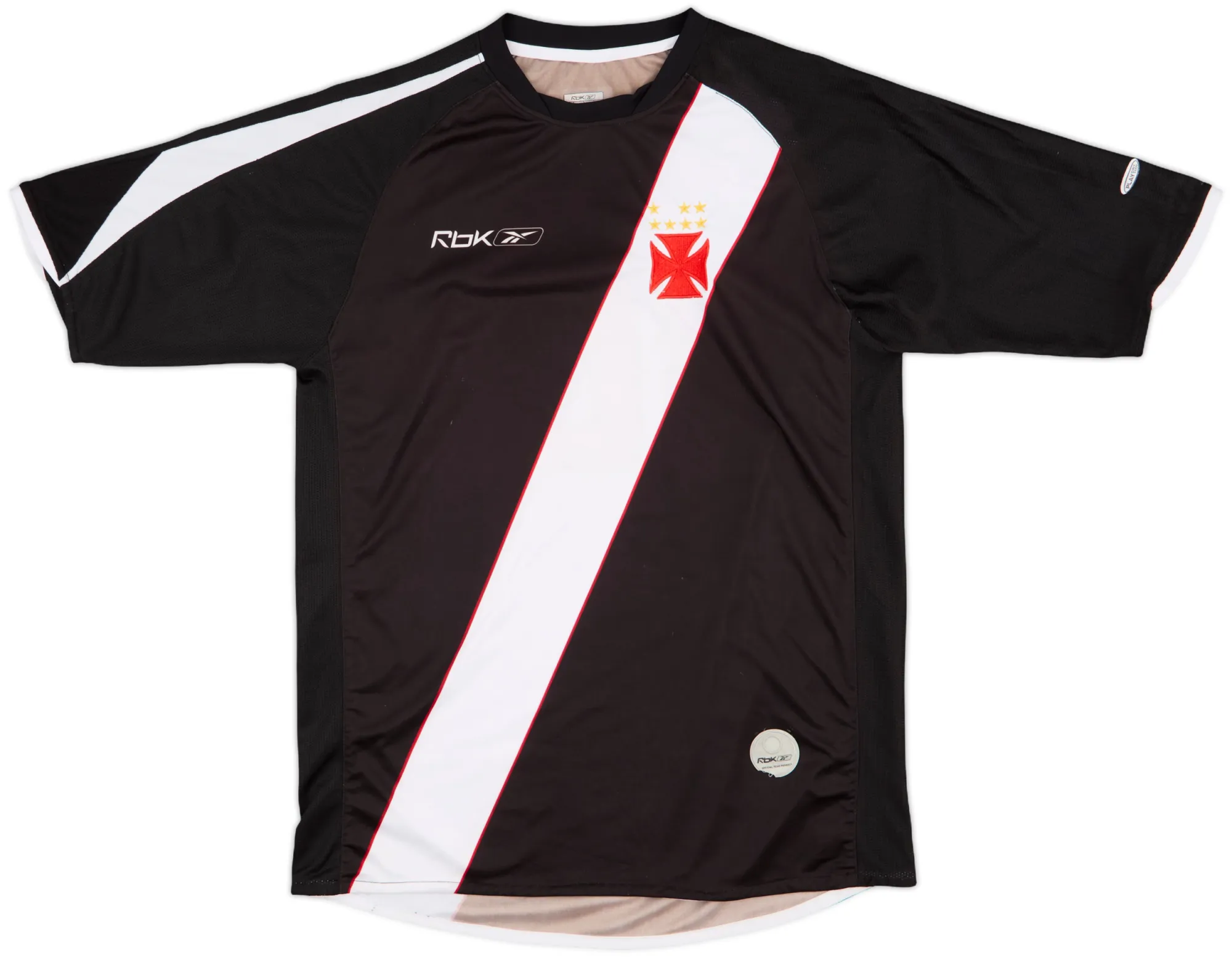 Reebok Vasco da Gama Mens SS Home Shirt 2007/08