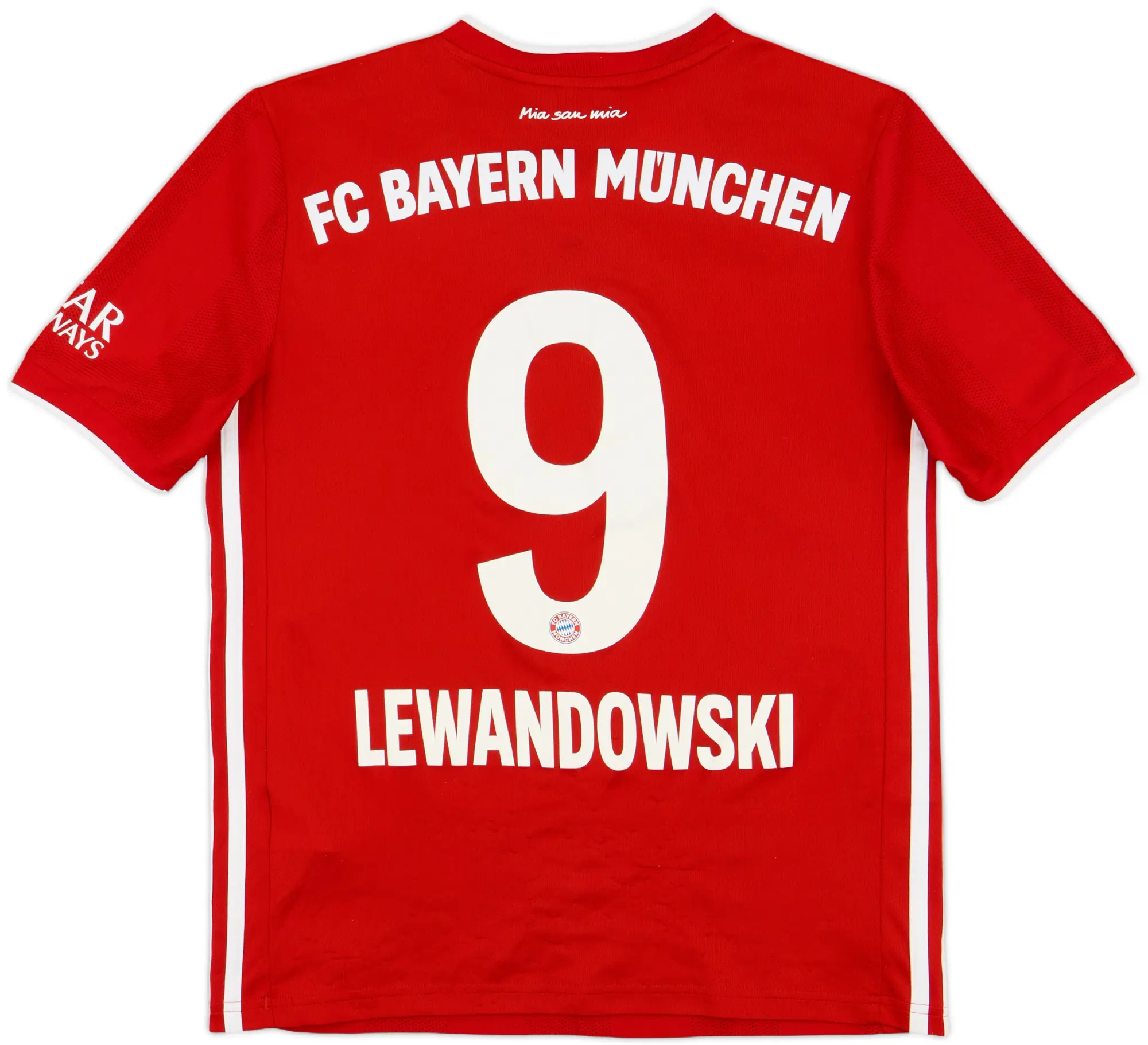 adidas Bayern Munich Boys SS Home Shirt 2020/21
