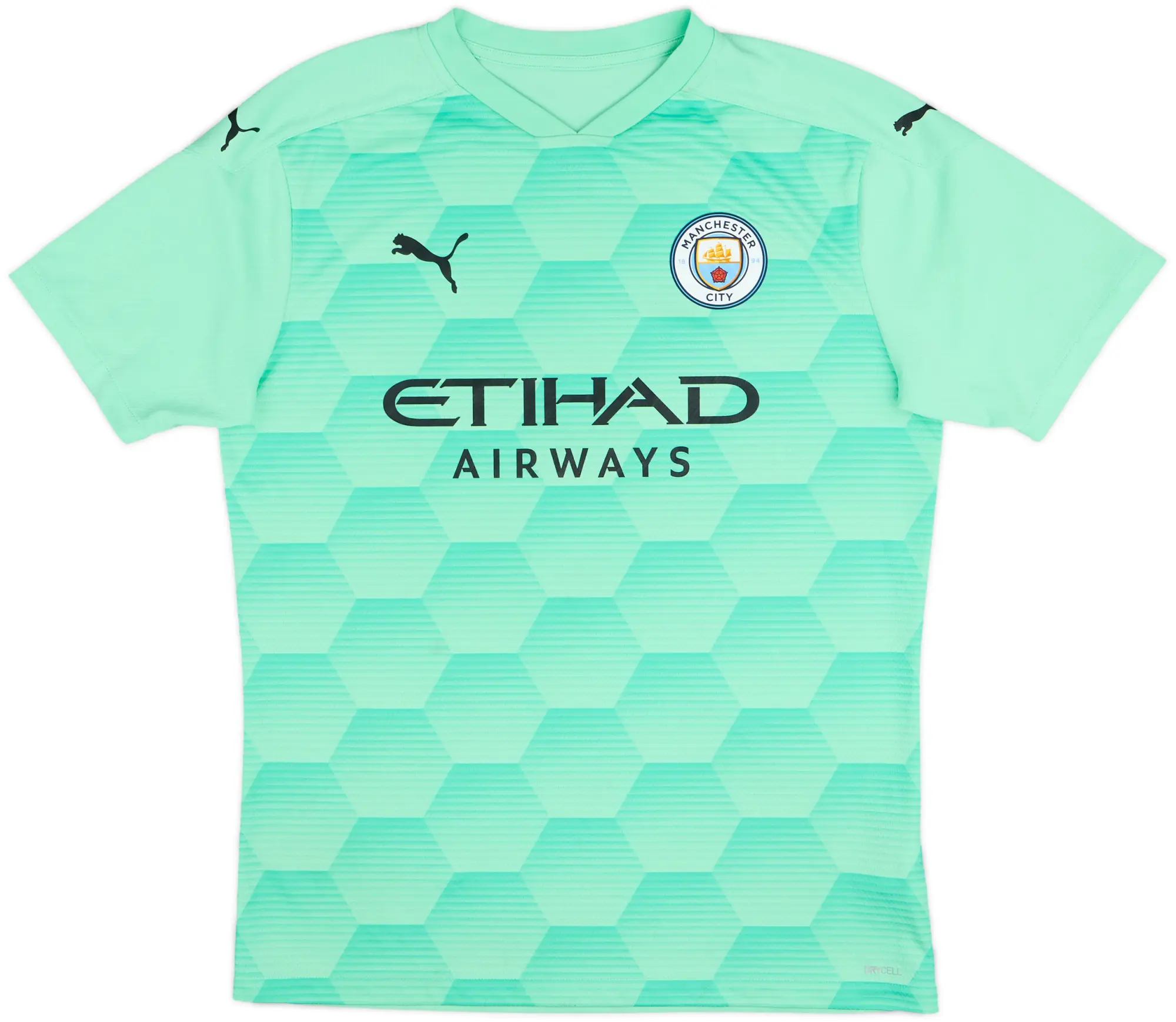 Puma Manchester City Mens LS Goalkeeper Home Shirt 2020/21