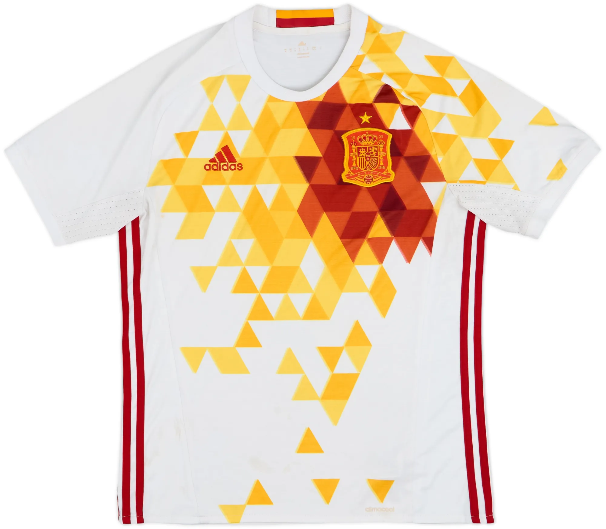 adidas Spain Mens SS Away Shirt 2016