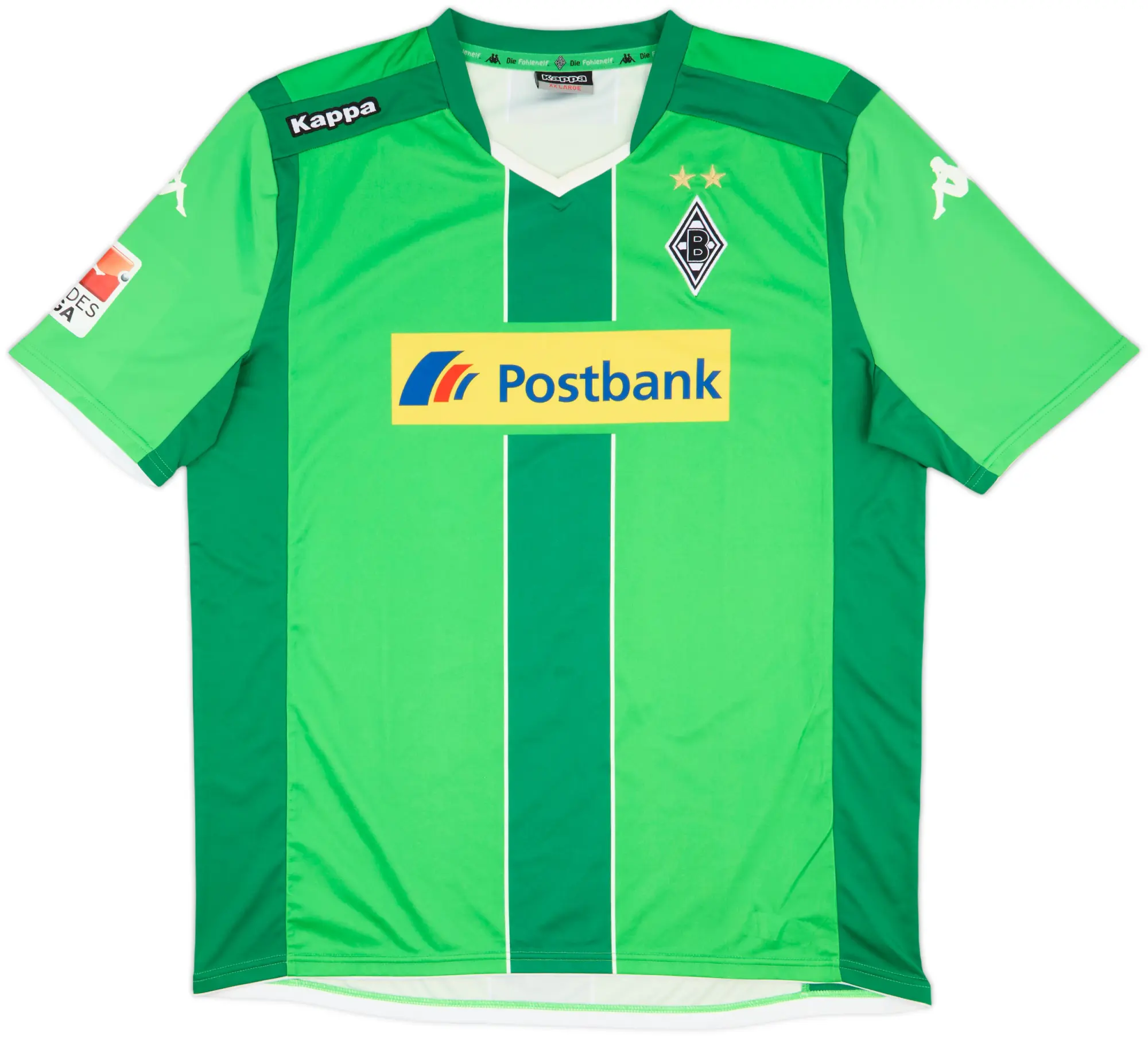 Kappa Borussia Monchengladbach Mens SS Away Shirt 2014/15
