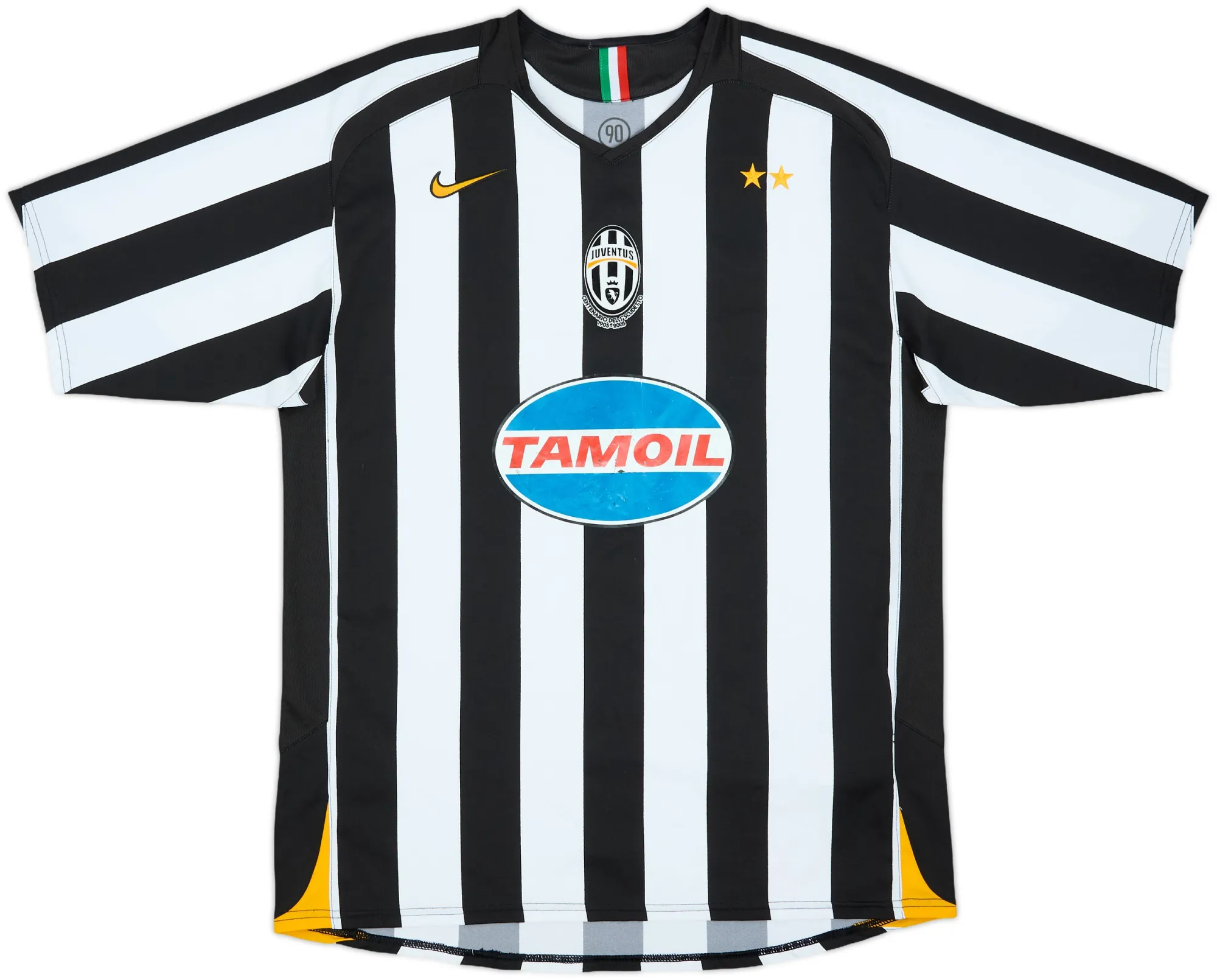 Lotto Juventus Boys SS Home Shirt 2002/03