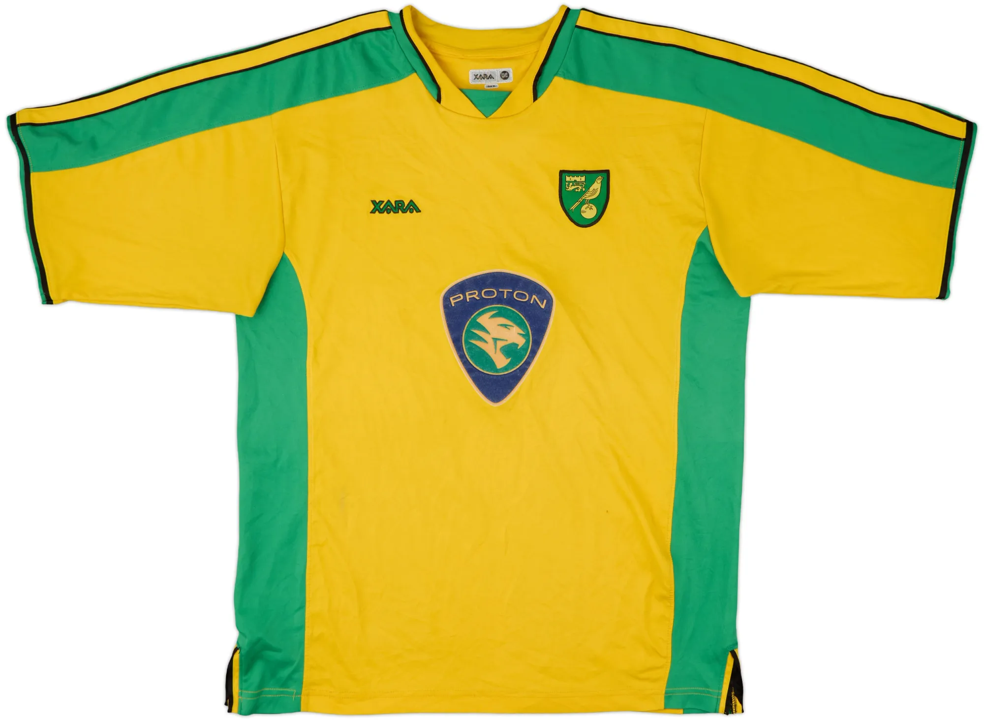 Home Norwich City Mens SS Home Shirt 2003/05
