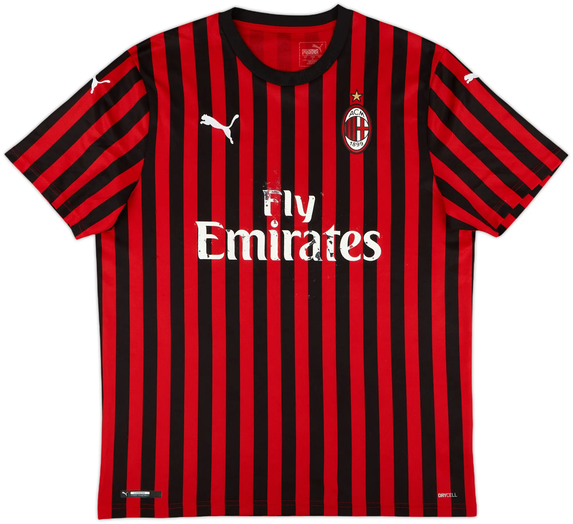 Puma AC Milan Mens SS Home Shirt 2019/20