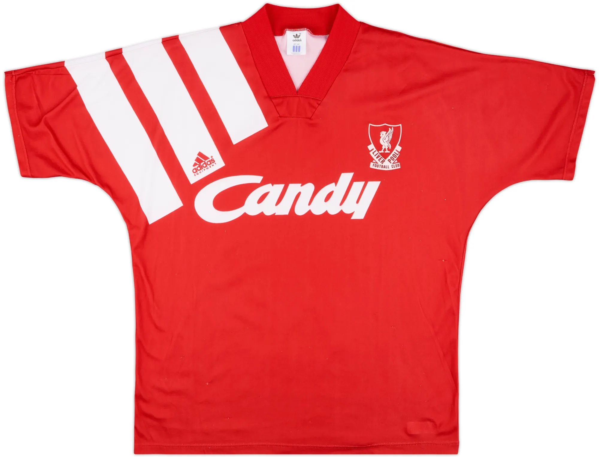 adidas Liverpool Mens SS Home Shirt 1991/92