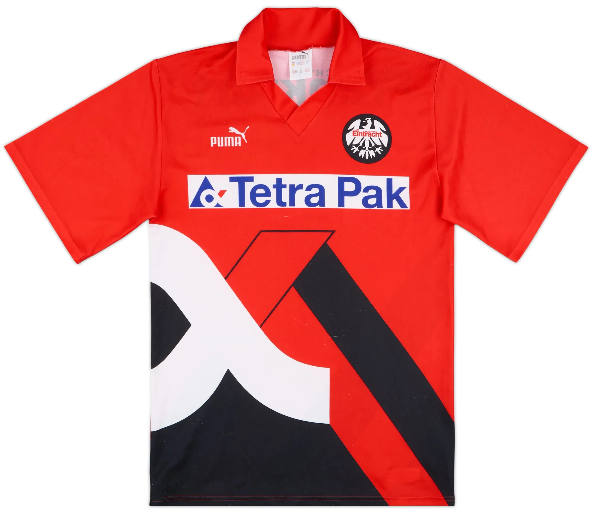 Puma Eintracht Frankfurt Mens SS Home Shirt 1993/94