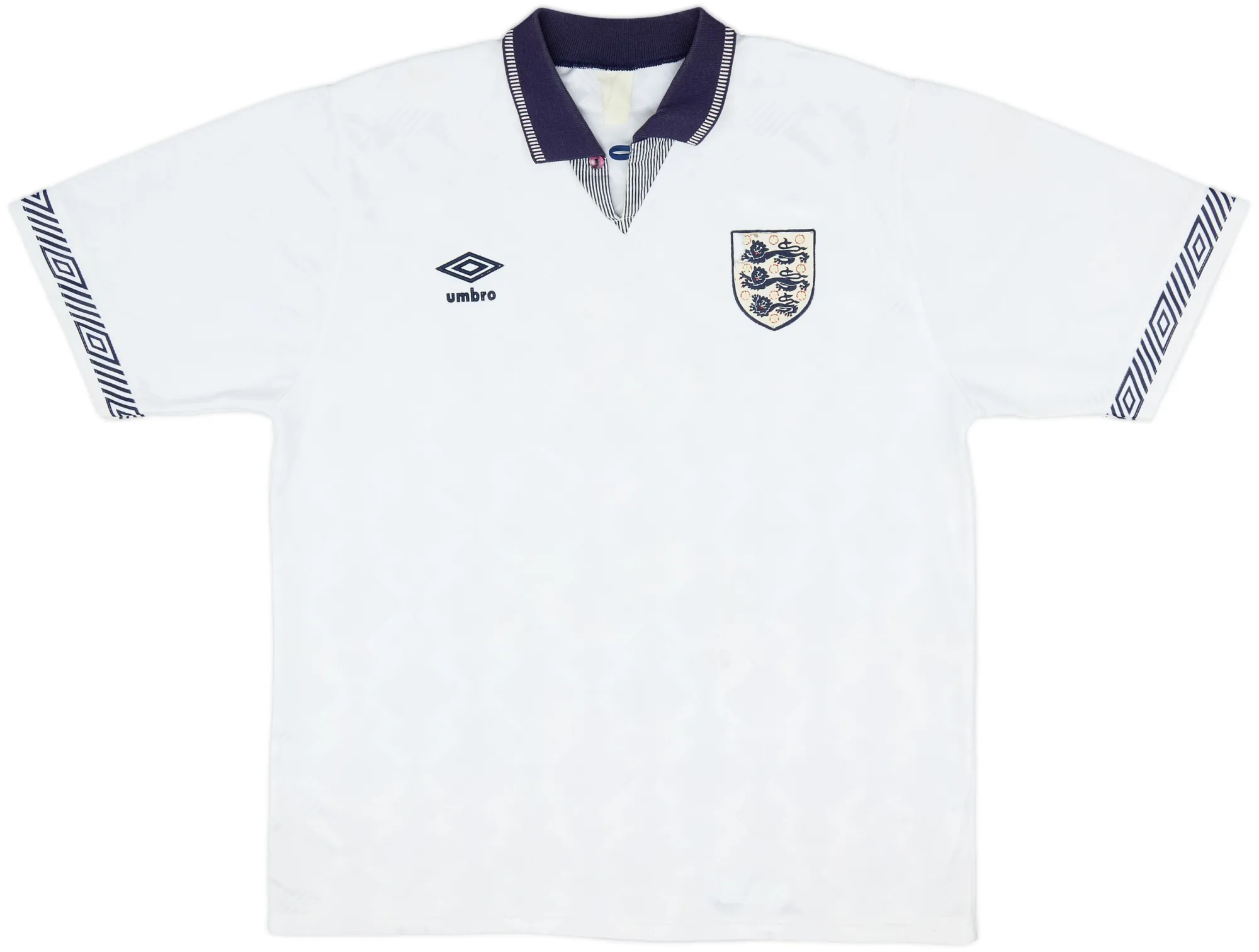 Umbro England Mens SS Home Shirt 1990