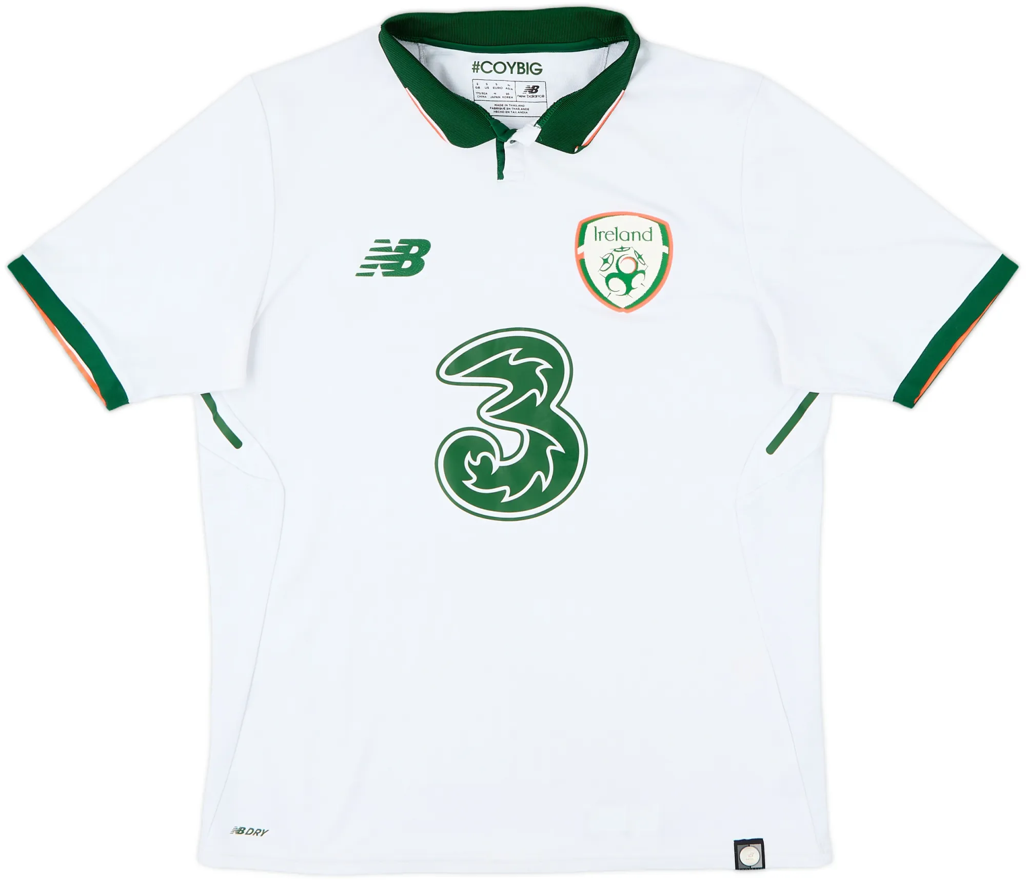 NewBalance Republic of Ireland Mens SS Away Shirt 2017