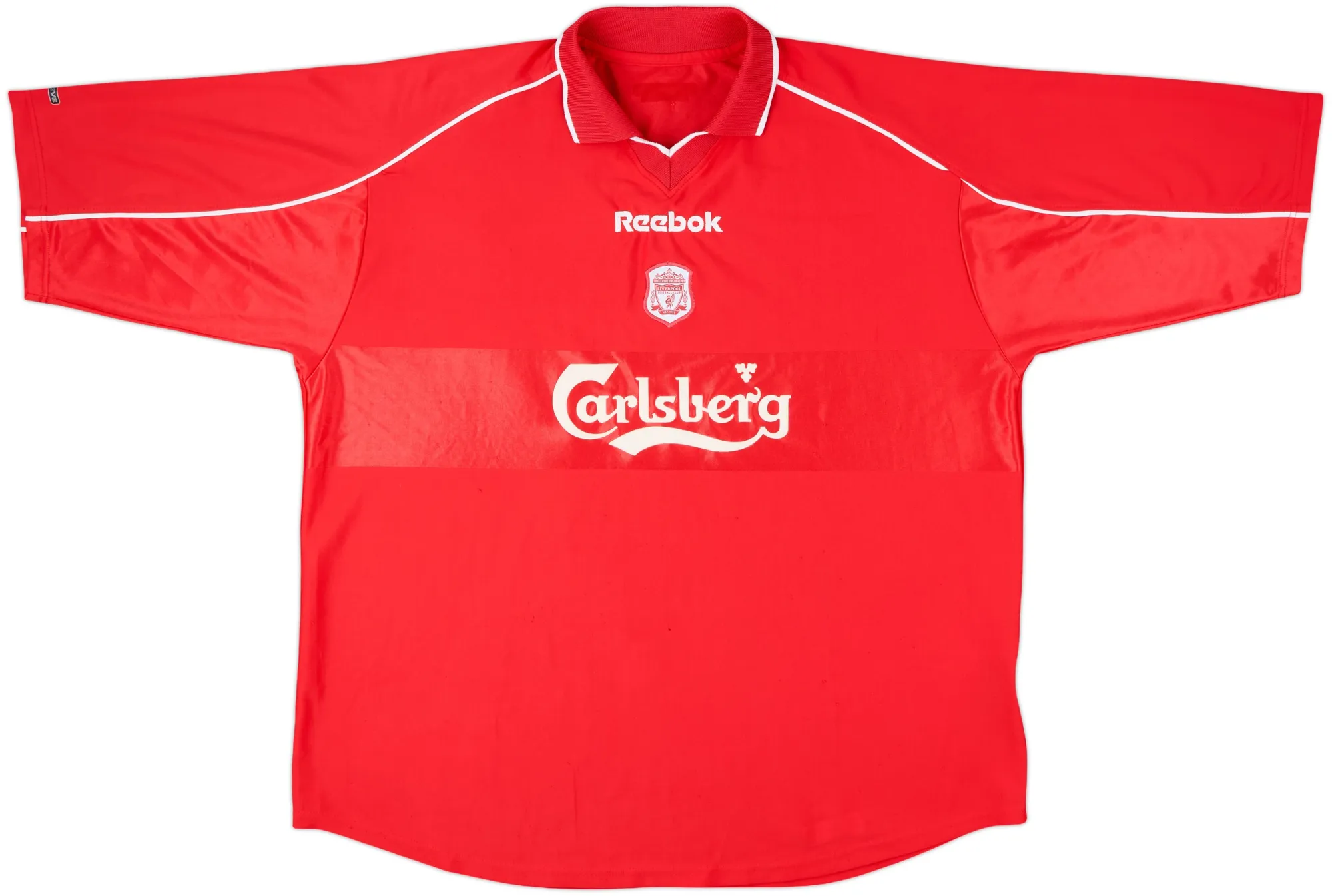 Reebok Liverpool Mens SS Home Shirt 2000/02