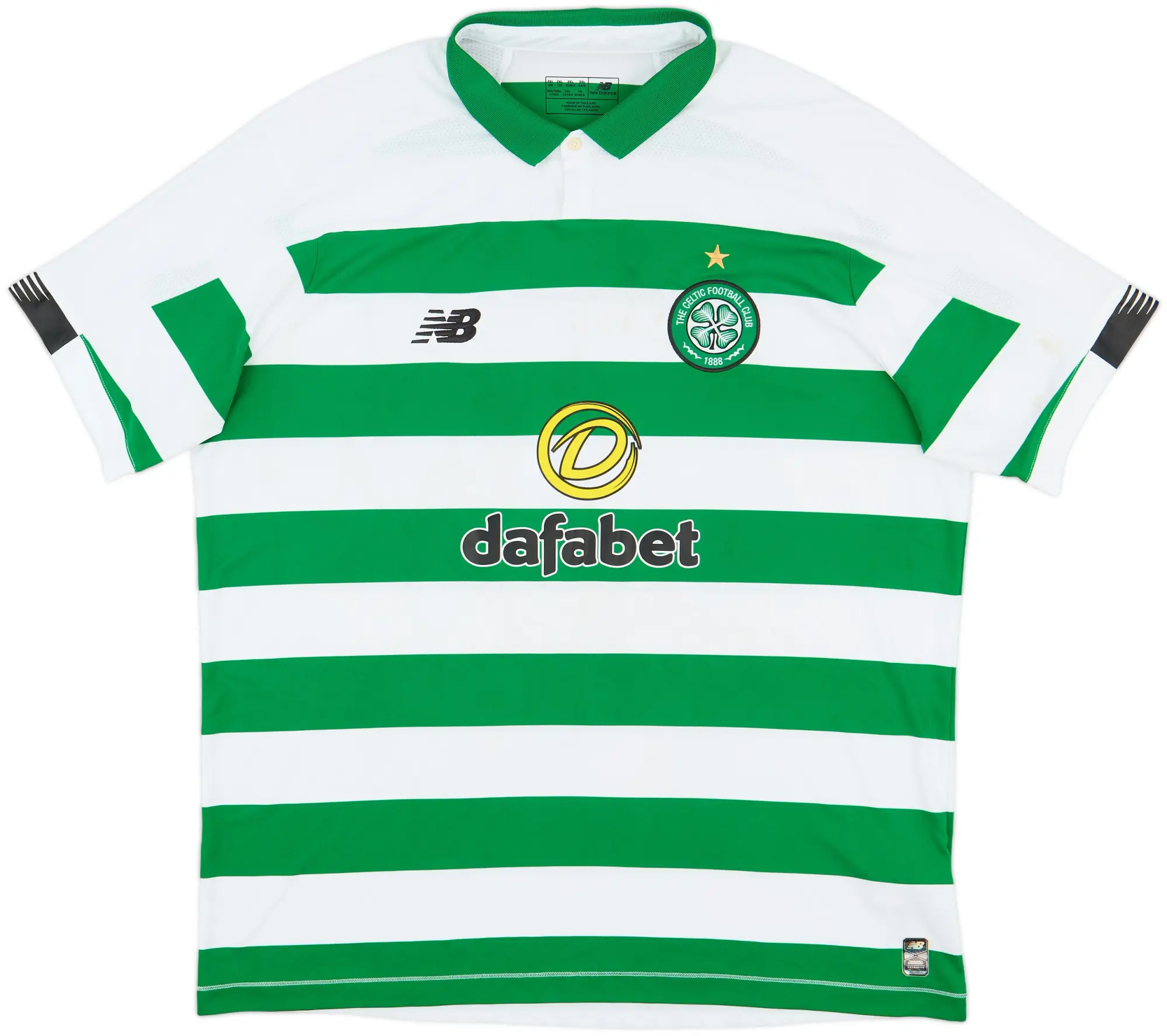 NewBalance Celtic Mens SS Home Shirt 2019/20