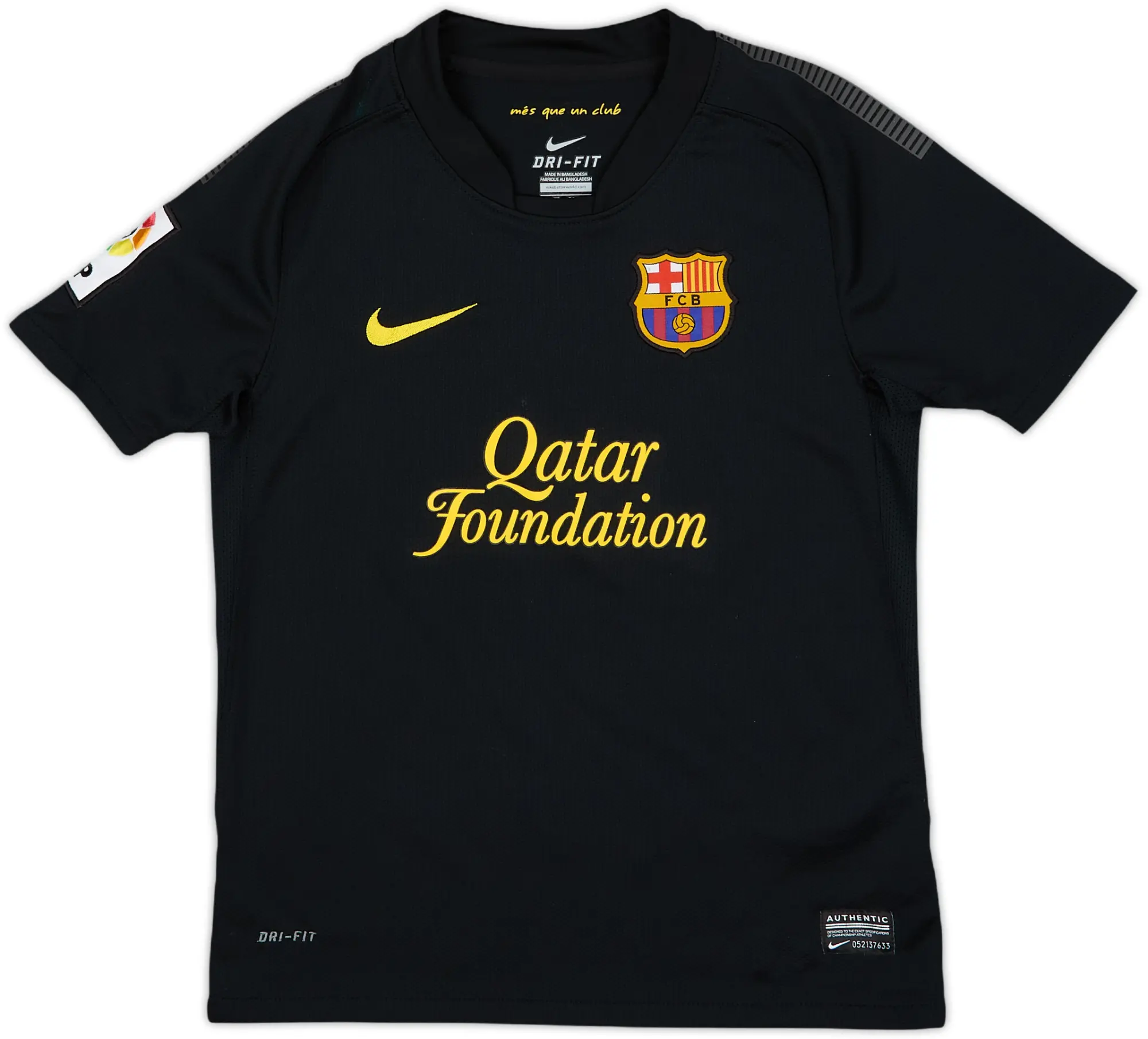 Nike Barcelona Boys SS Away Shirt 2011/12