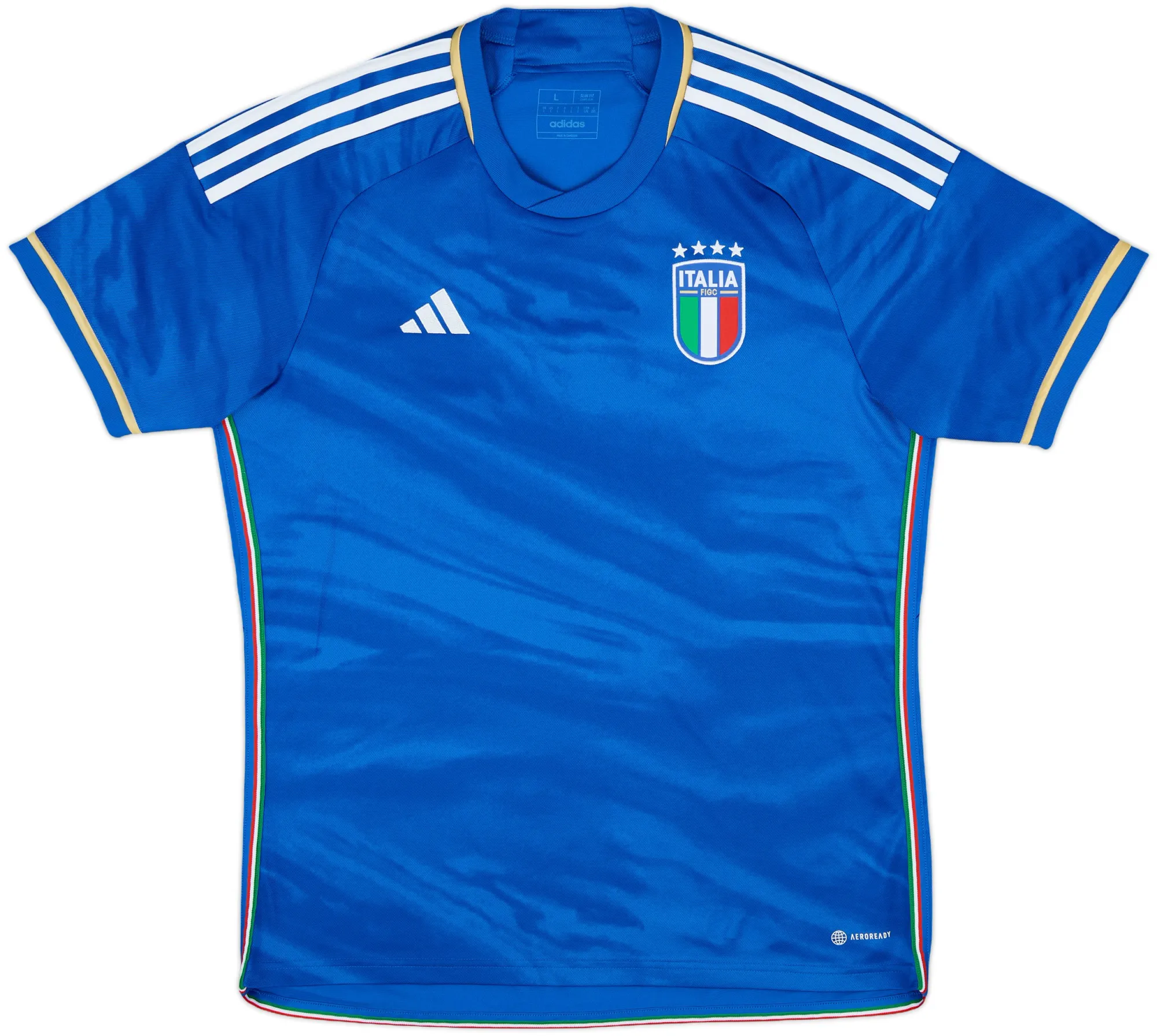 adidas Italy Mens SS Home Shirt 2023