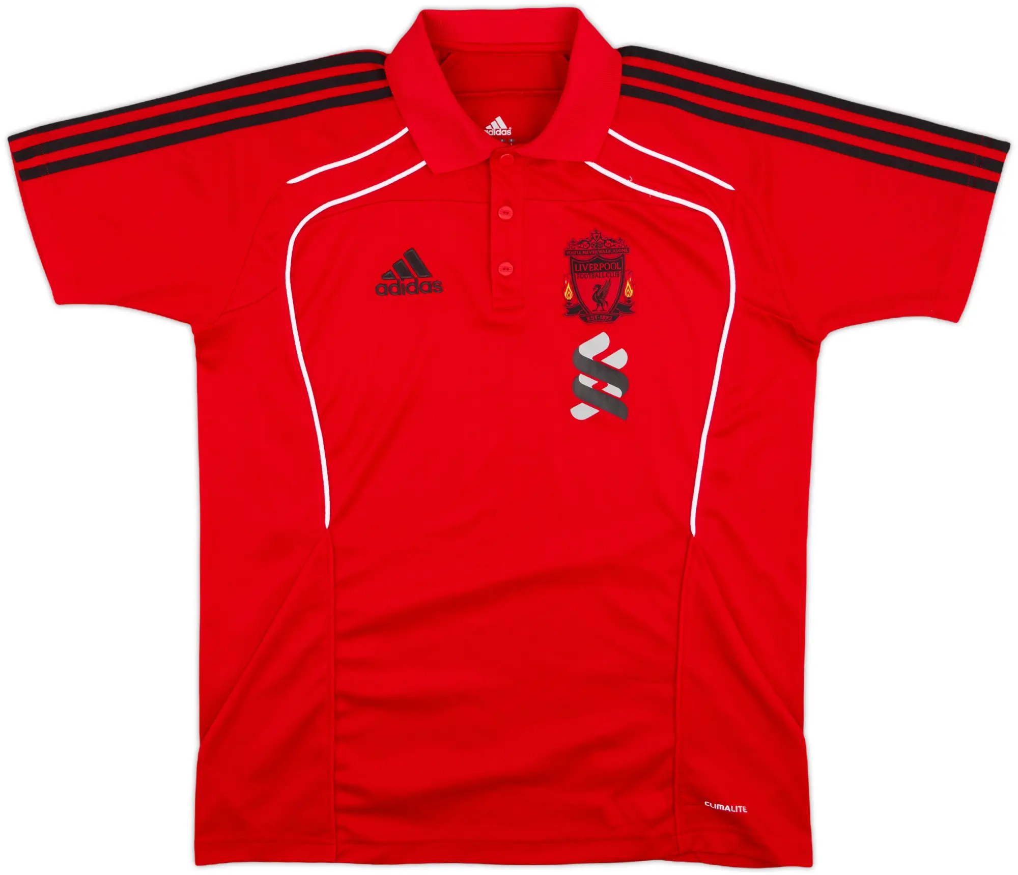 2010-11 Liverpool adidas Polo Shirt - 9/10 - (M)