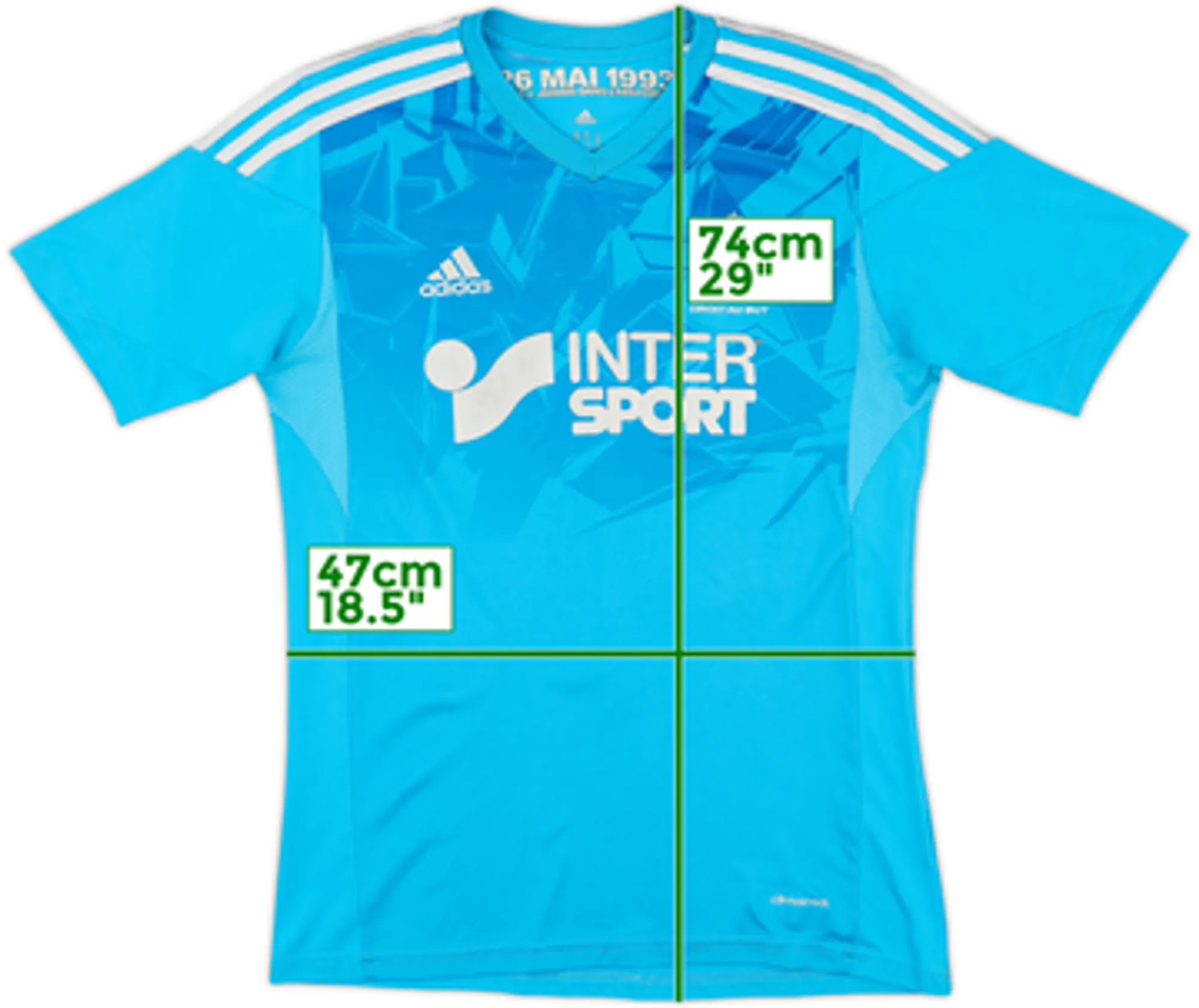 adidas Marseille Boys SS Third Shirt 2013/14