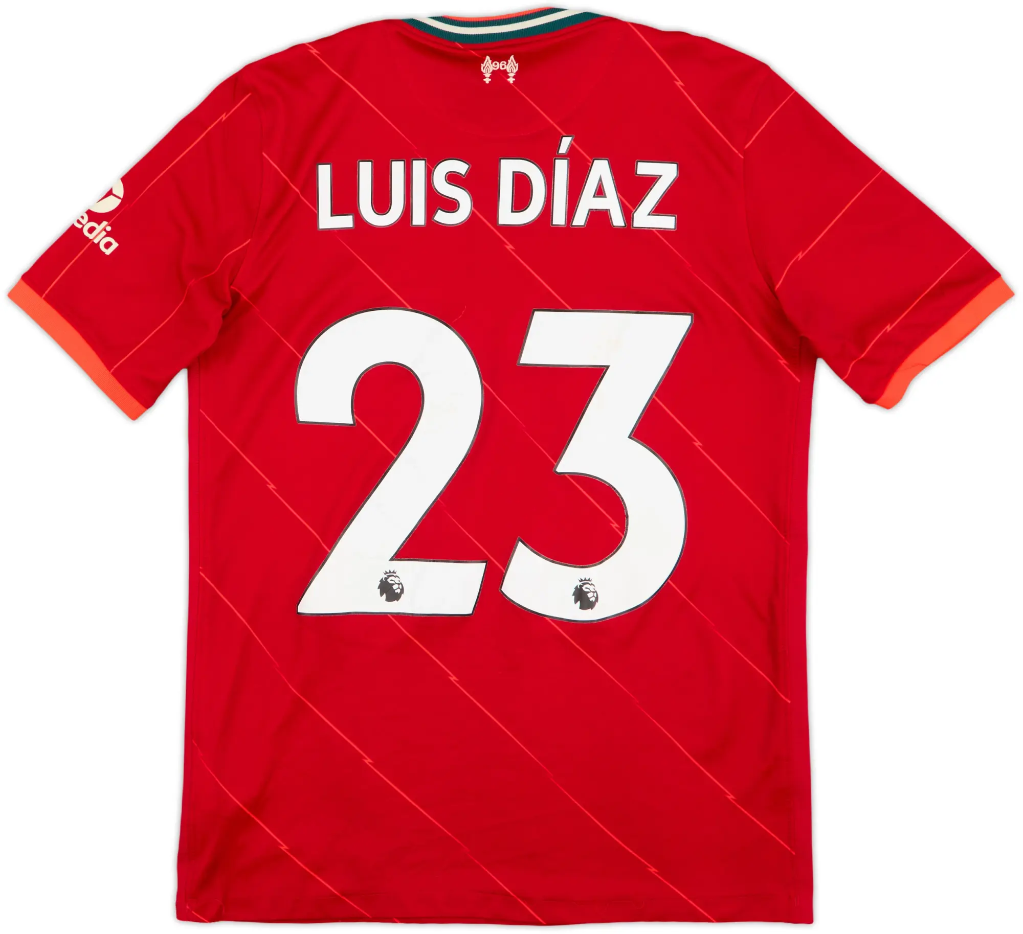 Nike Liverpool Boys SS Home Shirt 2021/22