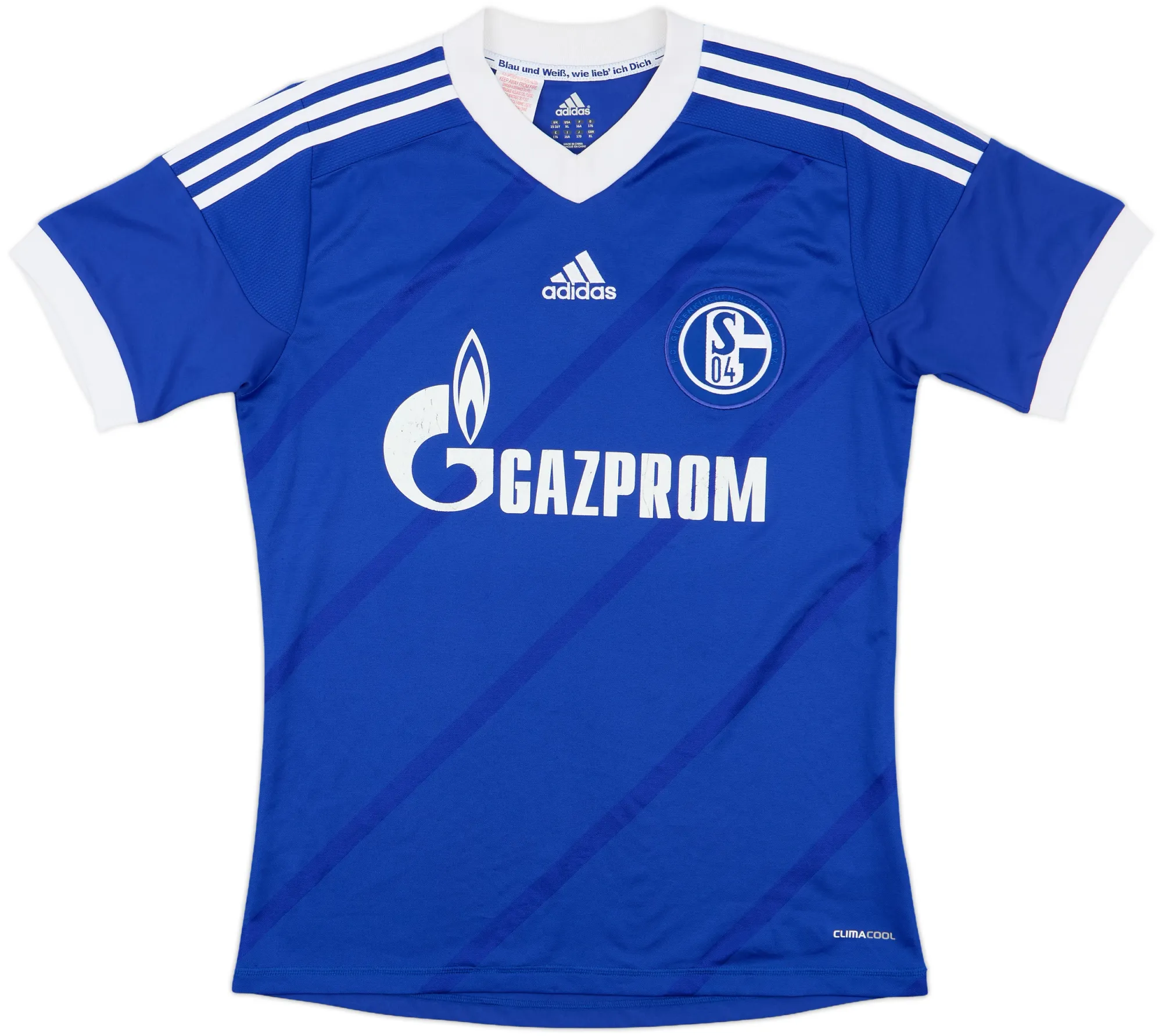 adidas Schalke 04 Boys SS Home Shirt 2012/14