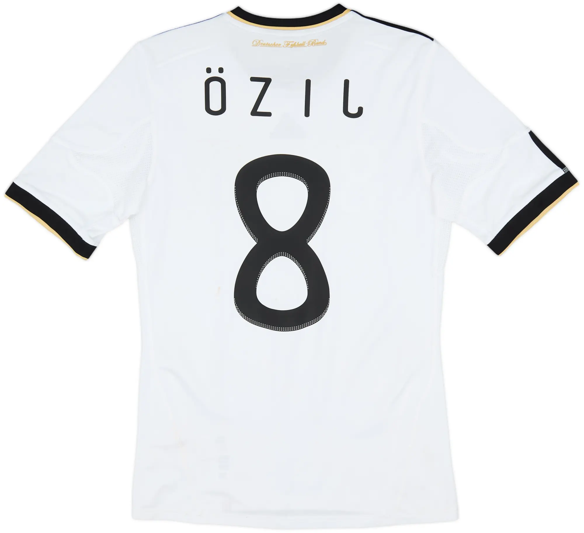 2010-11 Germany Home Shirt Ozil #8 - 7/10 - (S)