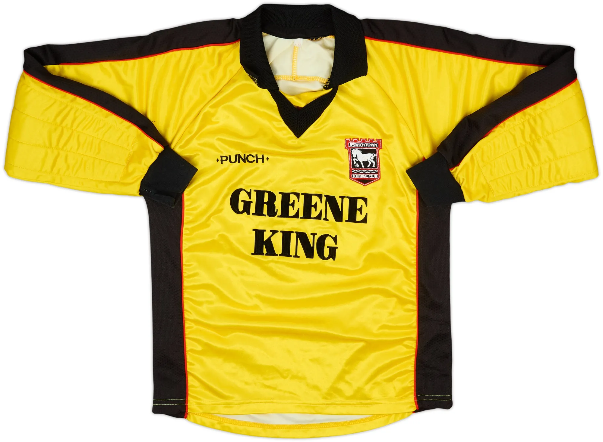 GK Ipswich Town Boys LS Goalkeeper Home Shirt 2000/01