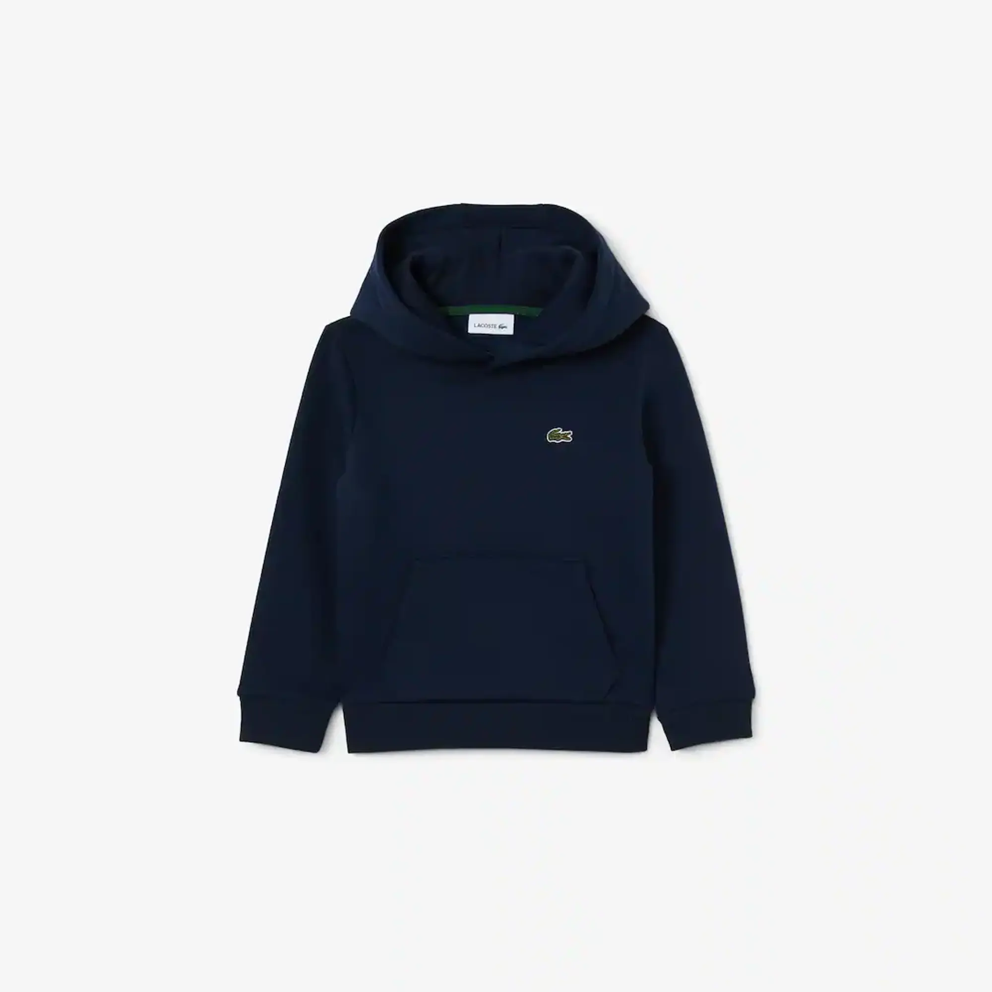 Lacoste Kangaroo Pocket Fleece Hoodie - Midnight Blue