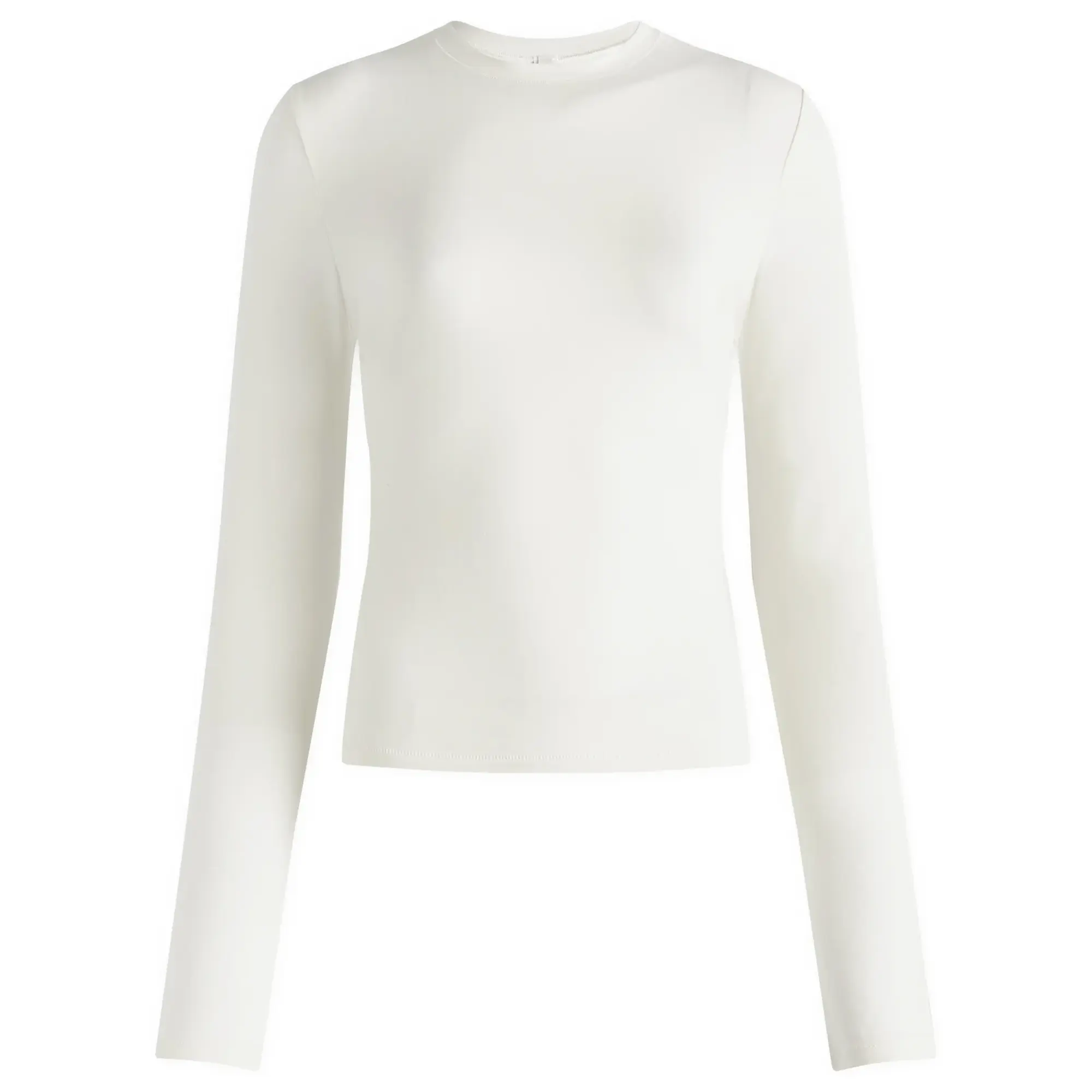 SKIMS Women's Cotton Jersey Long Sleeve T-Shirt Marble