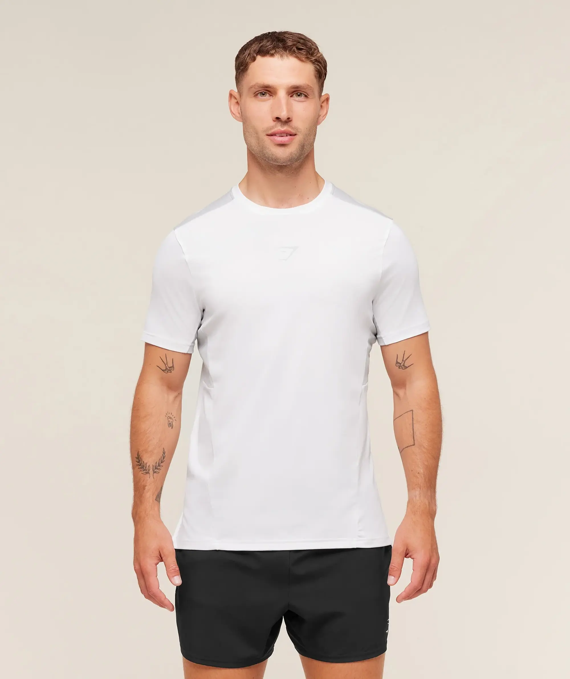  Sport T-Shirt - White/Light Grey