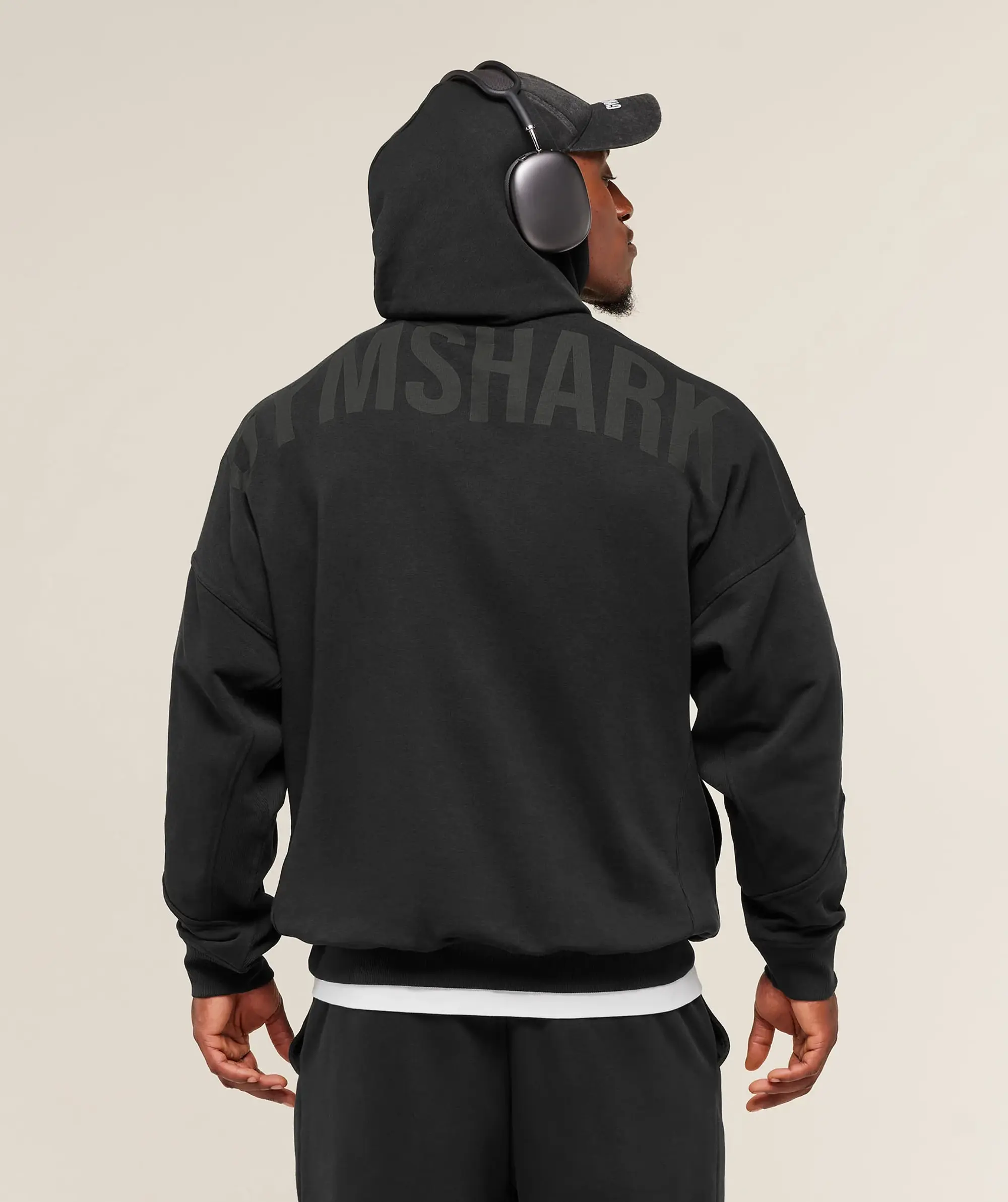  Power Hoodie - Black/Asphalt Grey