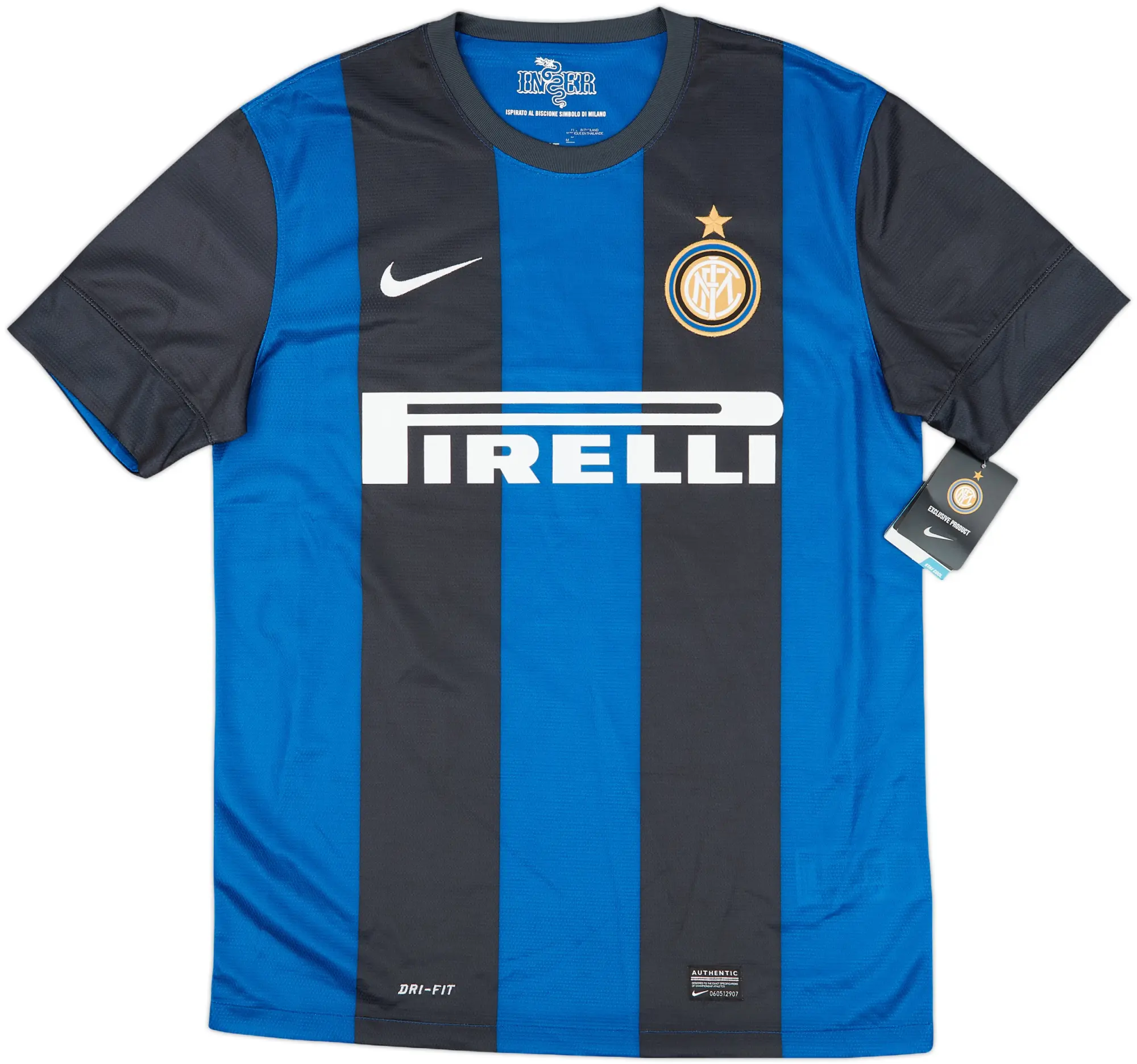 Nike Inter Milan Mens SS Home Shirt 2012/13