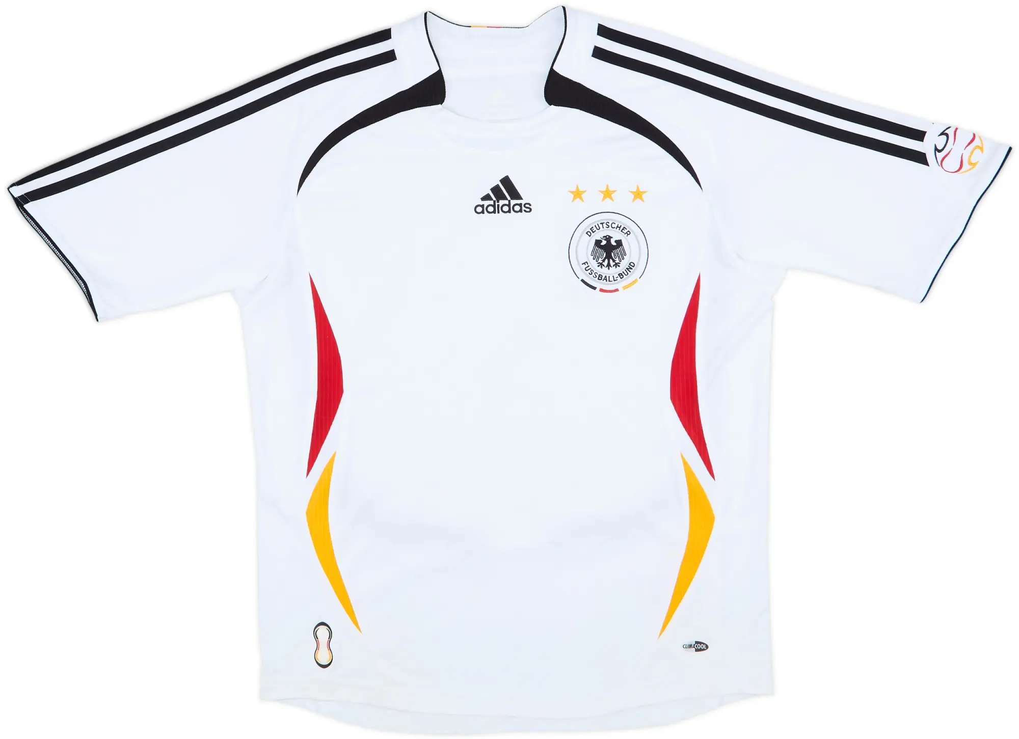 adidas Germany Boys SS Home Shirt 2005