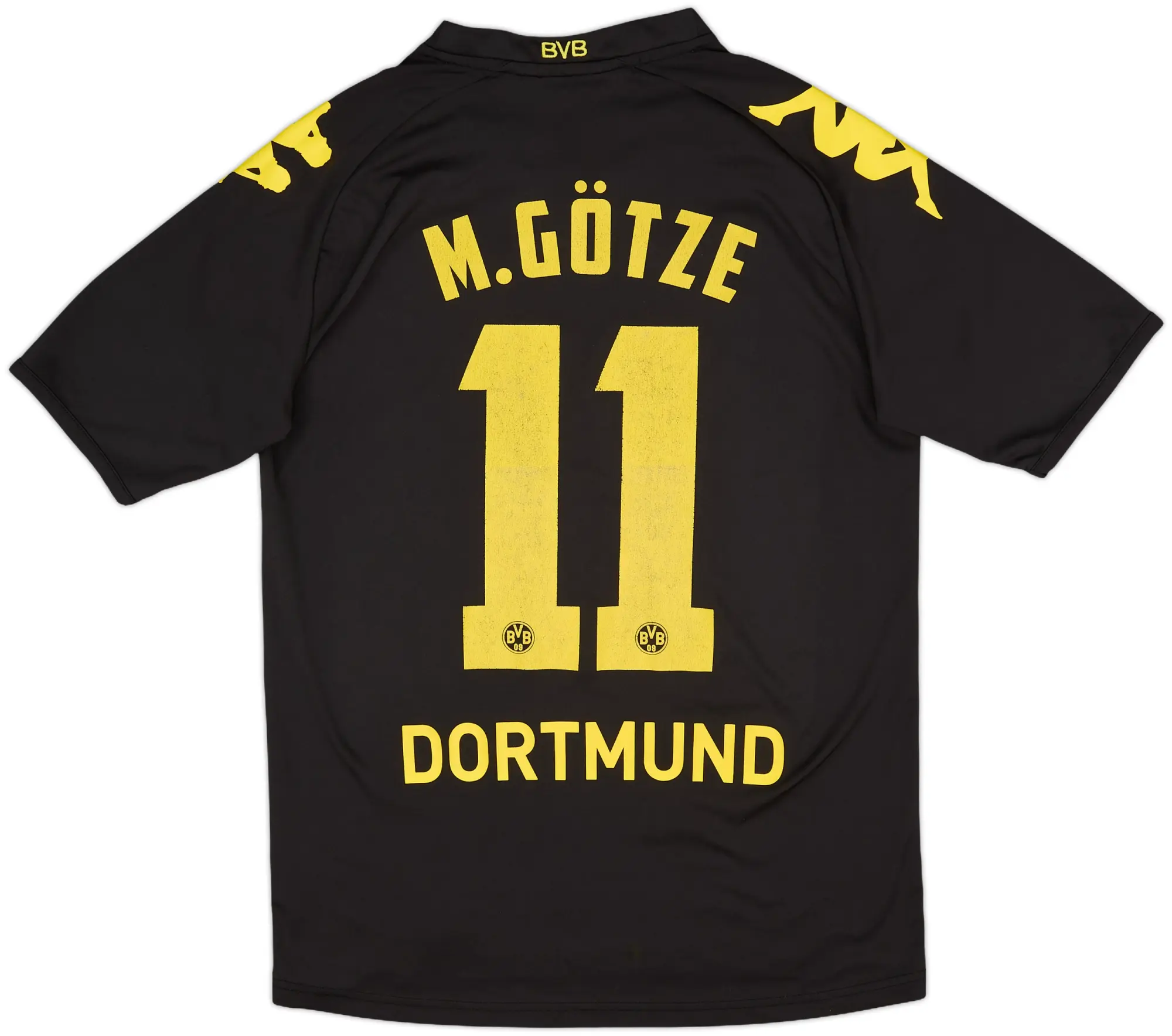 Kappa Borussia Dortmund Mens SS Away Shirt 2011/12