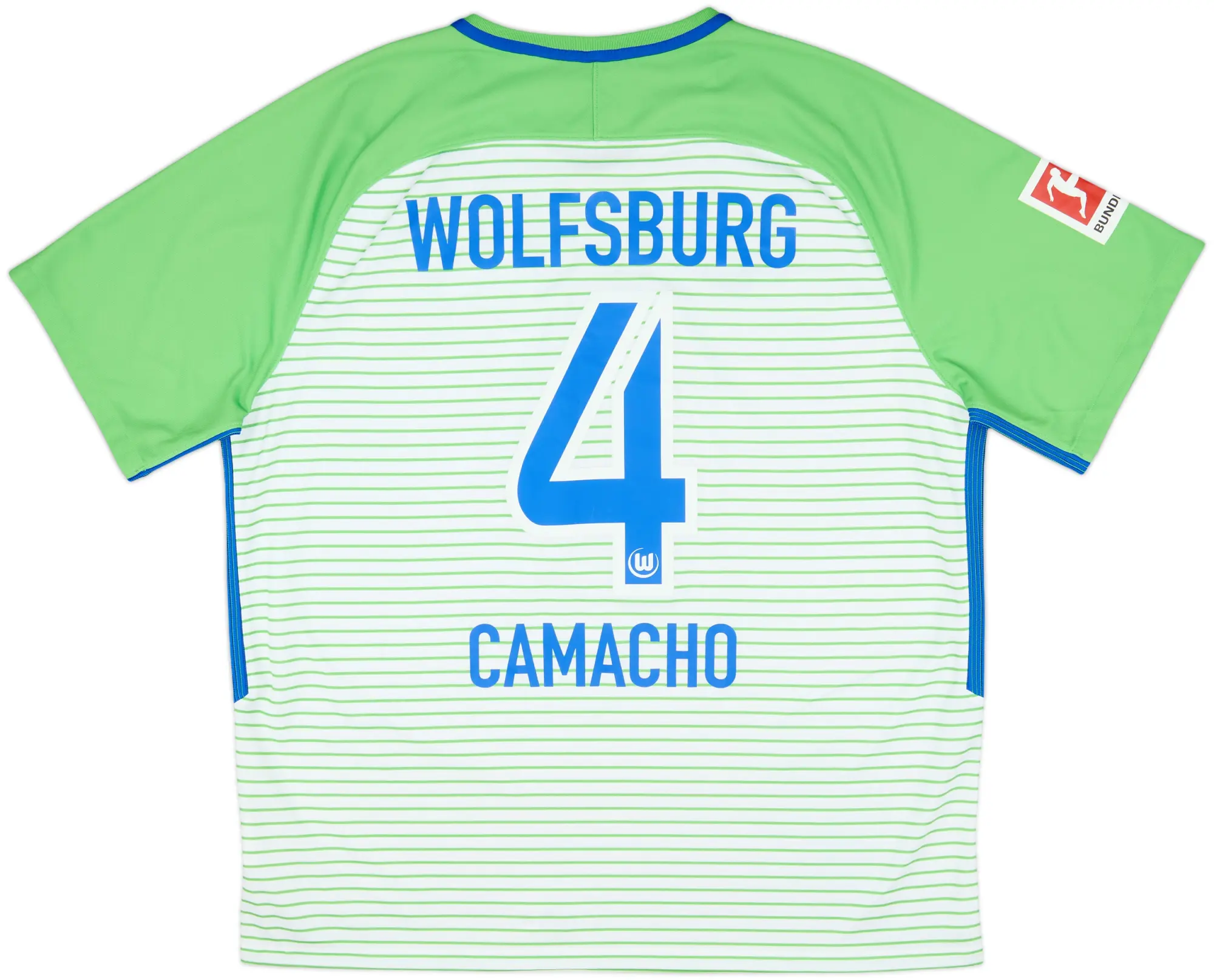 Nike Wolfsburg Mens SS Home Shirt 2017/18