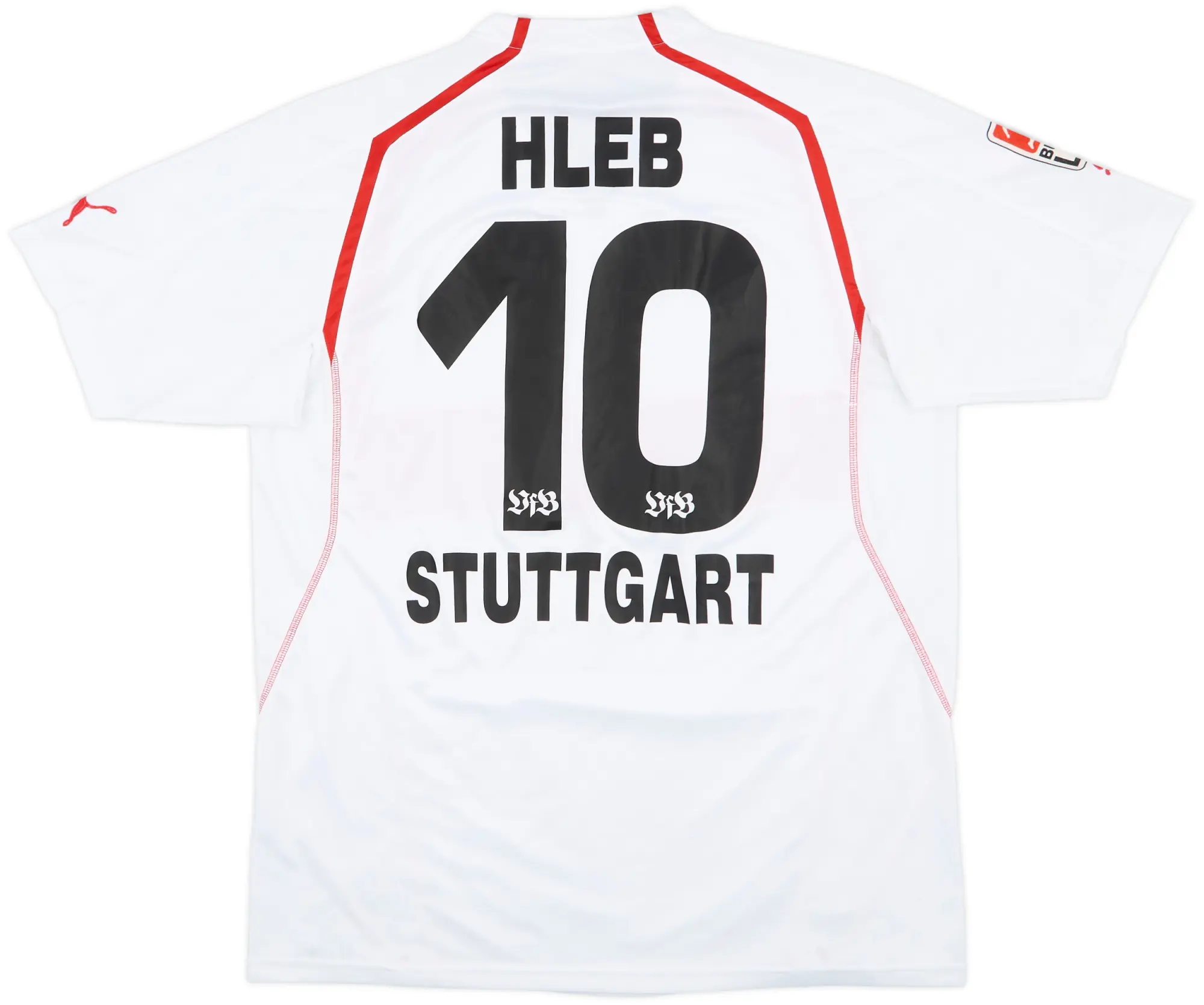Puma Stuttgart Mens SS Home Shirt 2004/05