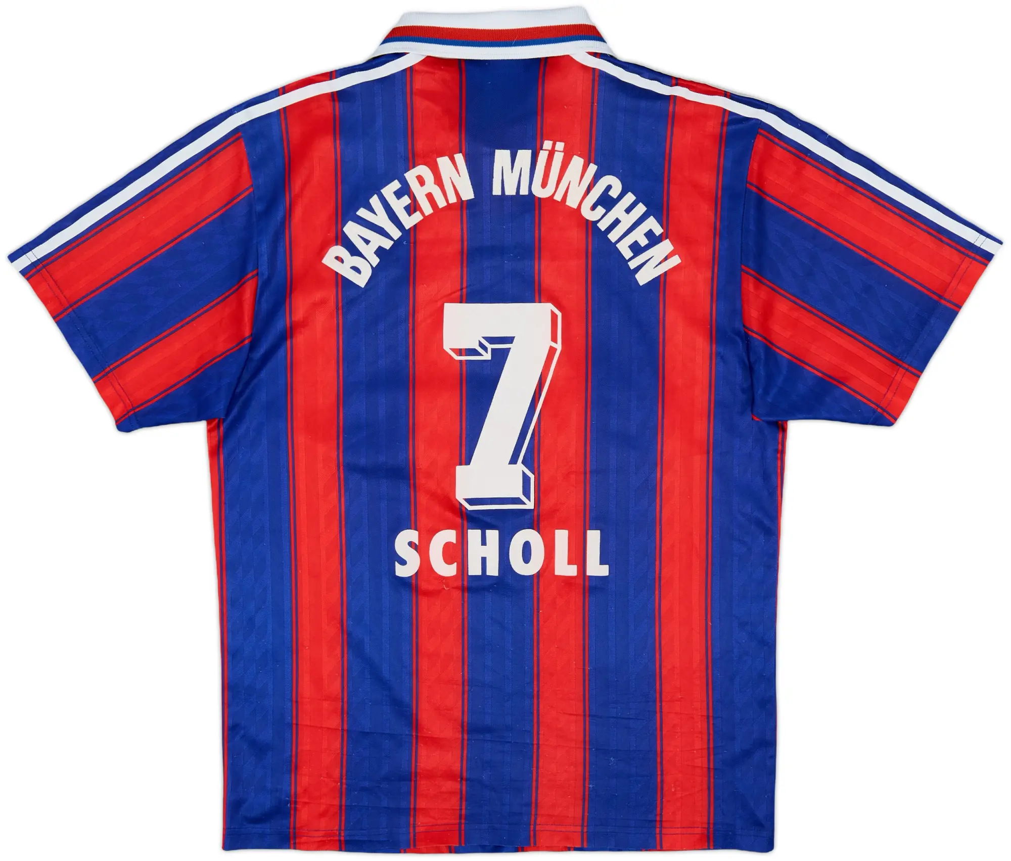 adidas Bayern Munich Mens SS Home Shirt 1995/97